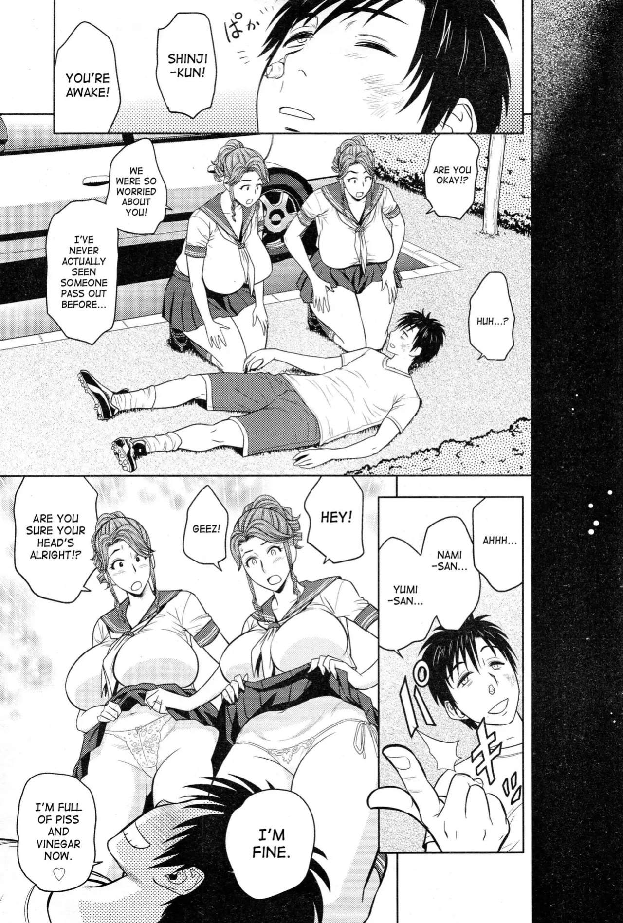 [Tatsunami Youtoku] Twin Milf [SaHa]