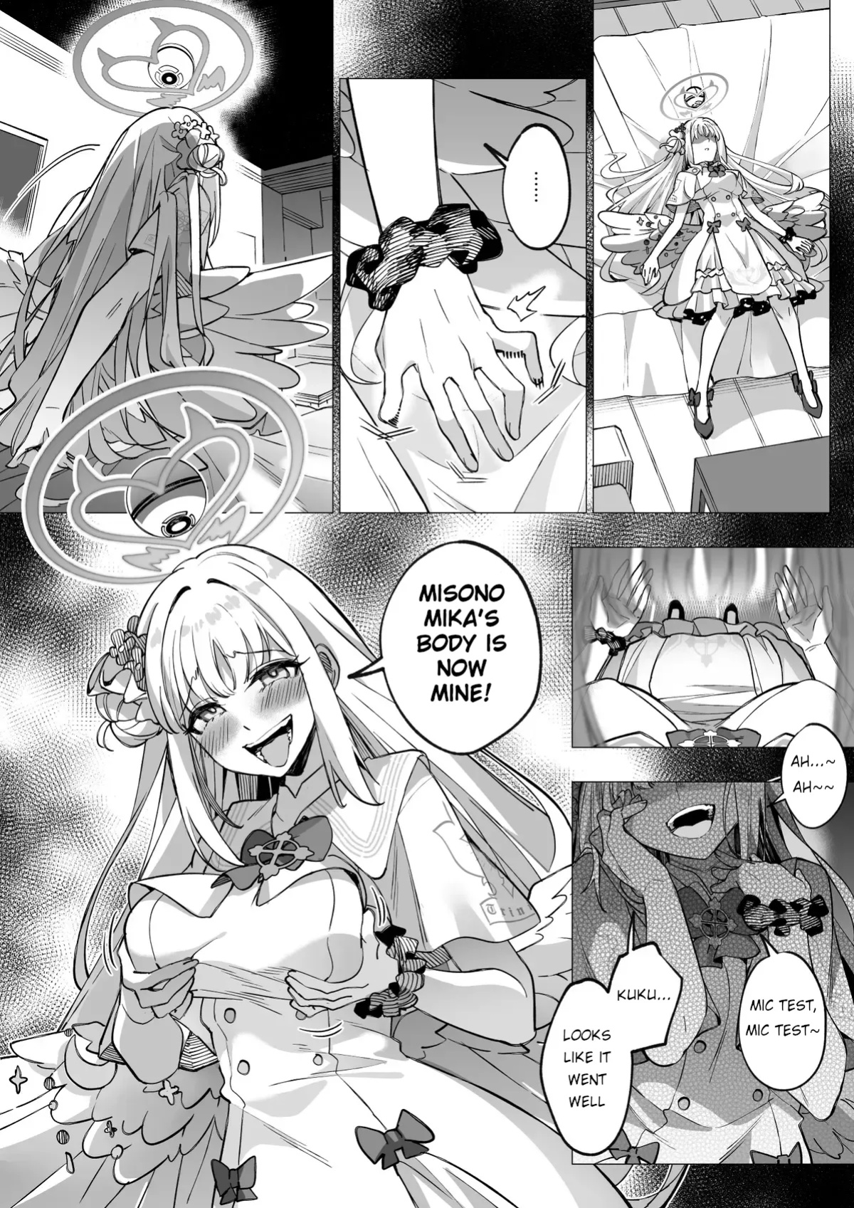 [Hyoui Lover (Duokuma)] Misono Mika No Nikutai Wo Nottoru Hanashi | A story about taking over Misono Mika's body (Blue Archive) (Digital)