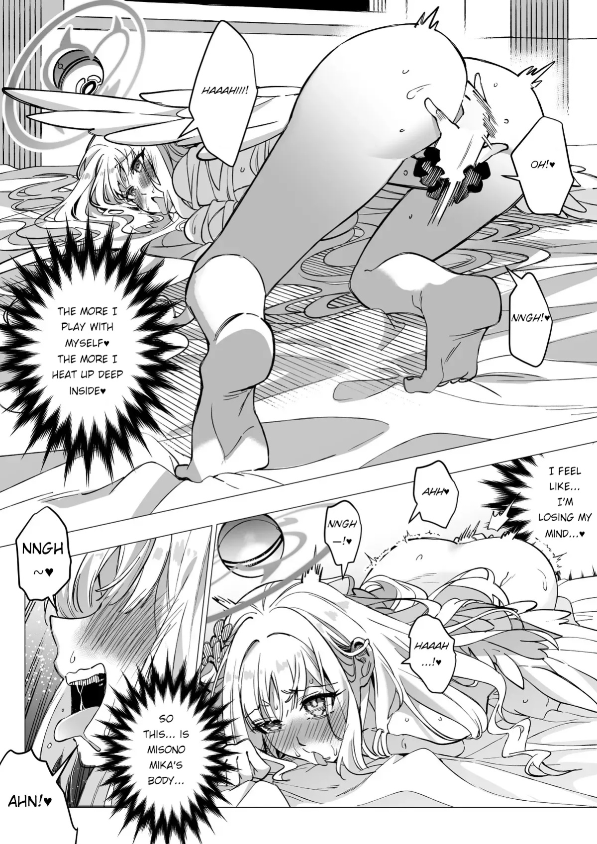 [Hyoui Lover (Duokuma)] Misono Mika No Nikutai Wo Nottoru Hanashi | A story about taking over Misono Mika's body (Blue Archive) (Digital)
