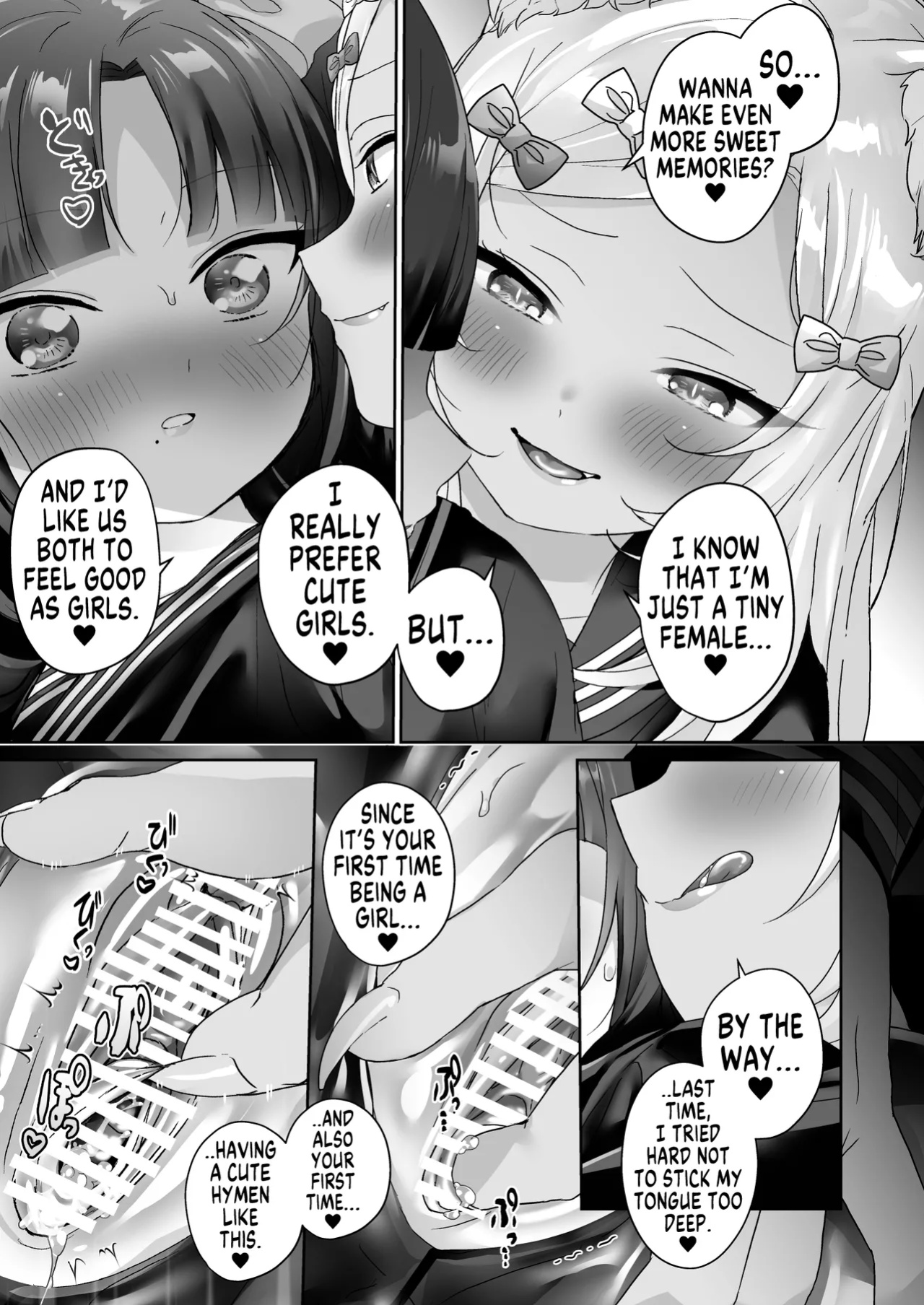 [Koko de Chikubi o Hitotsumami (Juurouta)] Shoujo Ochi -Ron-chan to Hajimete Course- | Falling for Being a Girl: My First Session With Lon-chan [GTF]