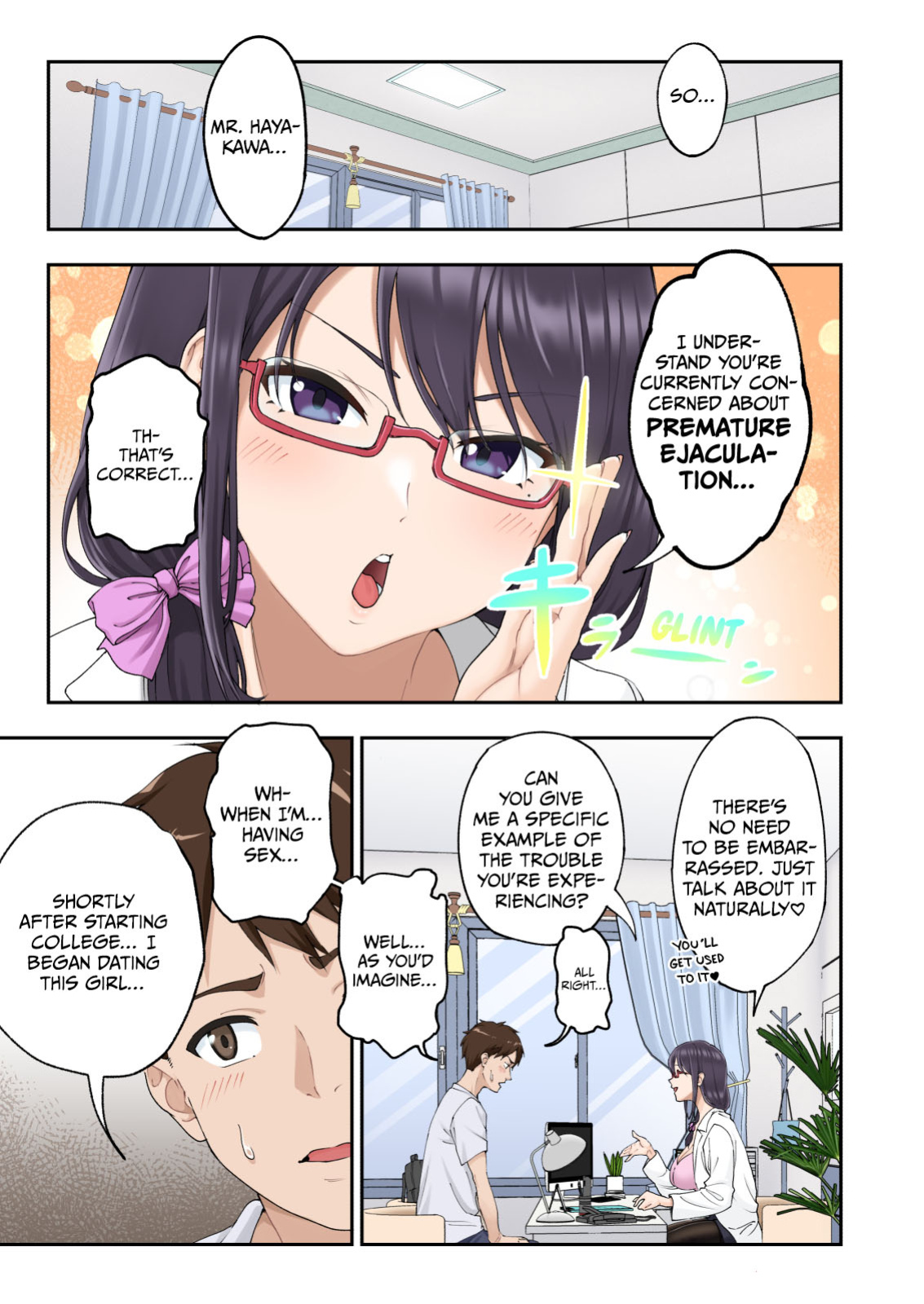 [Kamikadou (Ginyou Haru)] Sourou Kokufuku Clinic | Quick-Shot Therapy Clinic (Complete)