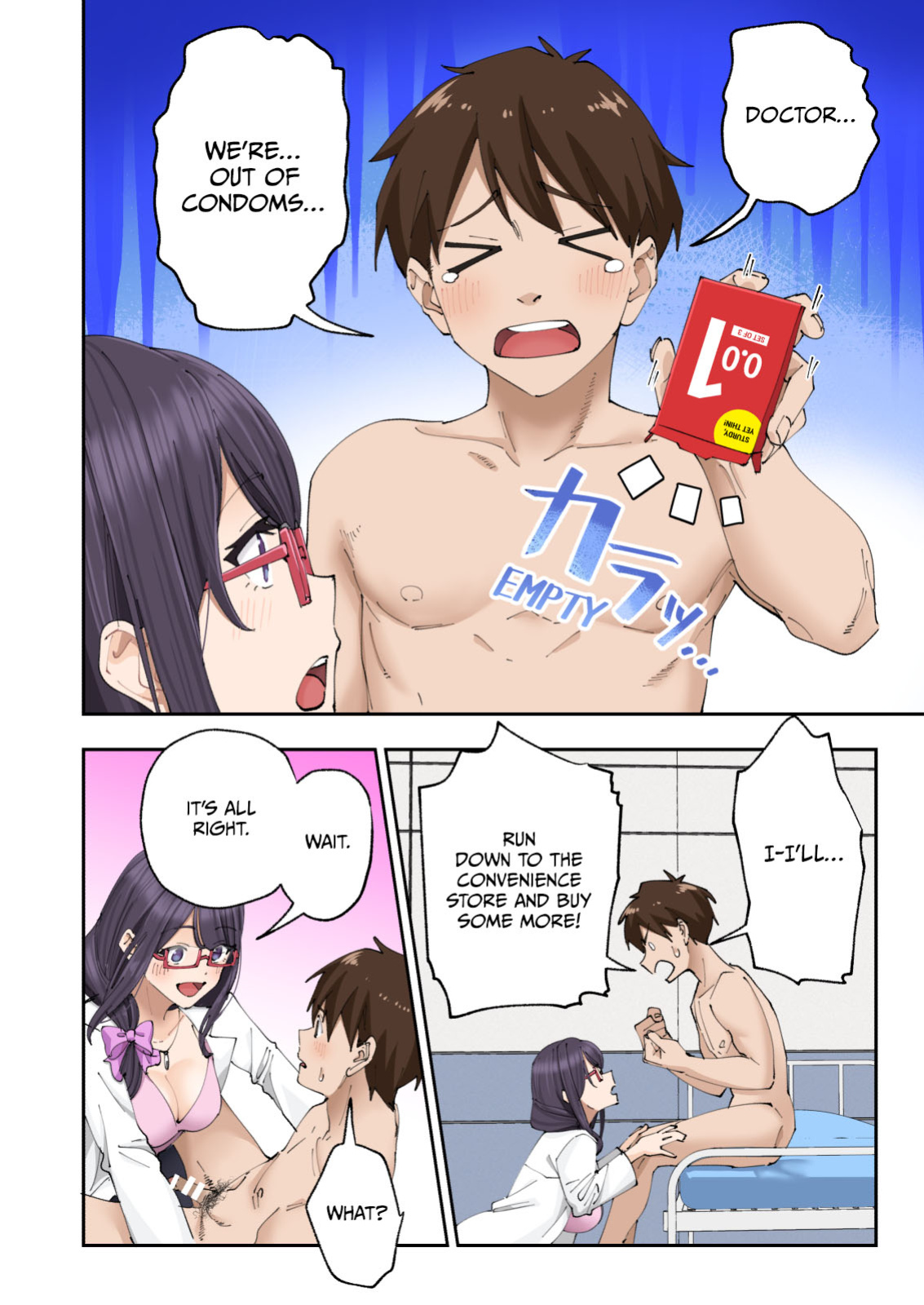 [Kamikadou (Ginyou Haru)] Sourou Kokufuku Clinic | Quick-Shot Therapy Clinic (Complete)