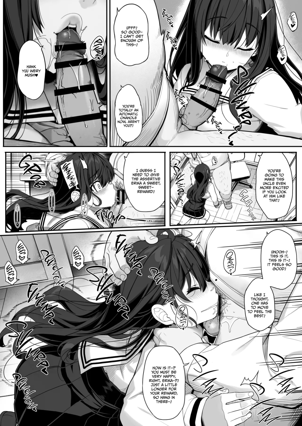 [Kirintei (Kirin Kakeru)] Tanetsuke Oji-san no Hikikomori Love Love Seikyouiku 2 Gakki ~Gakkou Hen~ | The Seed-Planting Old Man's Lovey-dovey Sexual Training of a Shut-in 2 [Omega Scans]