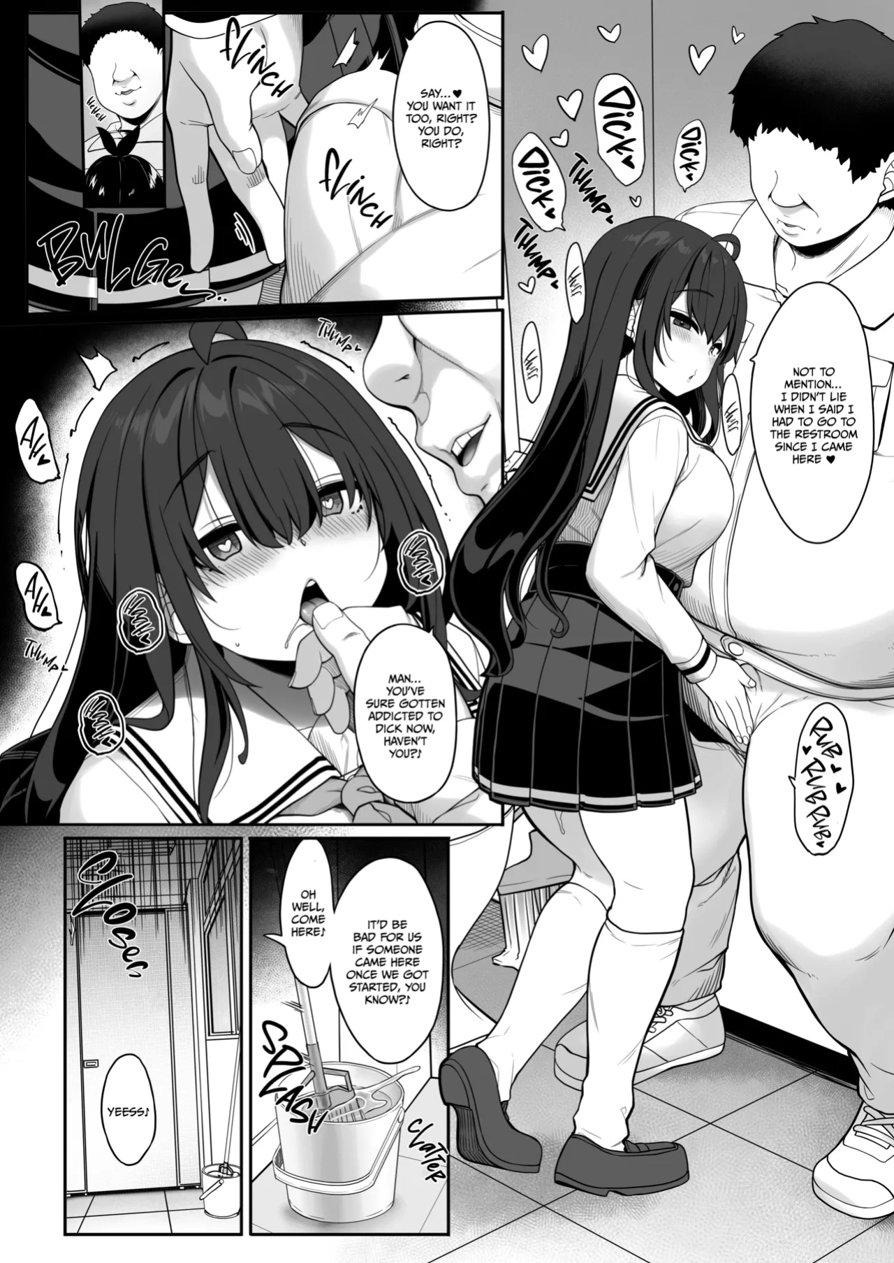 [Kirintei (Kirin Kakeru)] Tanetsuke Oji-san no Hikikomori Love Love Seikyouiku 2 Gakki ~Gakkou Hen~ | The Seed-Planting Old Man's Lovey-dovey Sexual Training of a Shut-in 2 [Omega Scans]