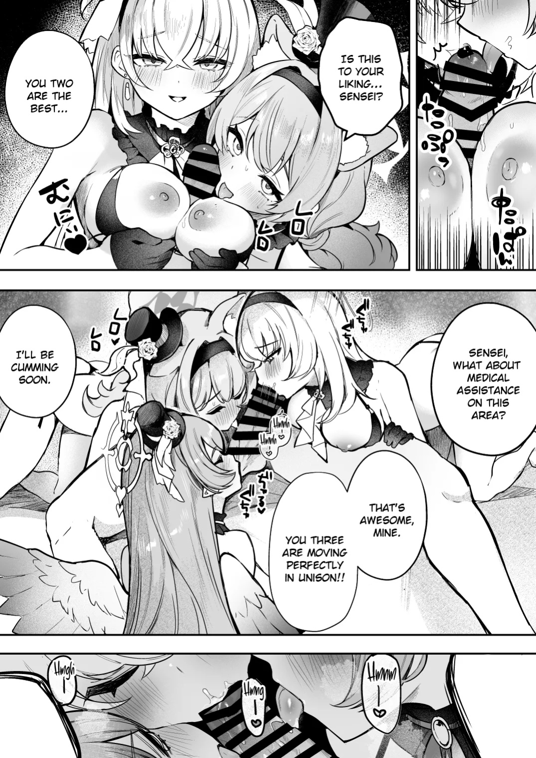 [N7747, MASKDO (Isegawa Yasutaka, Masco)] Dokidoki Idol Lesson (Blue Archive) [Literally Starving]