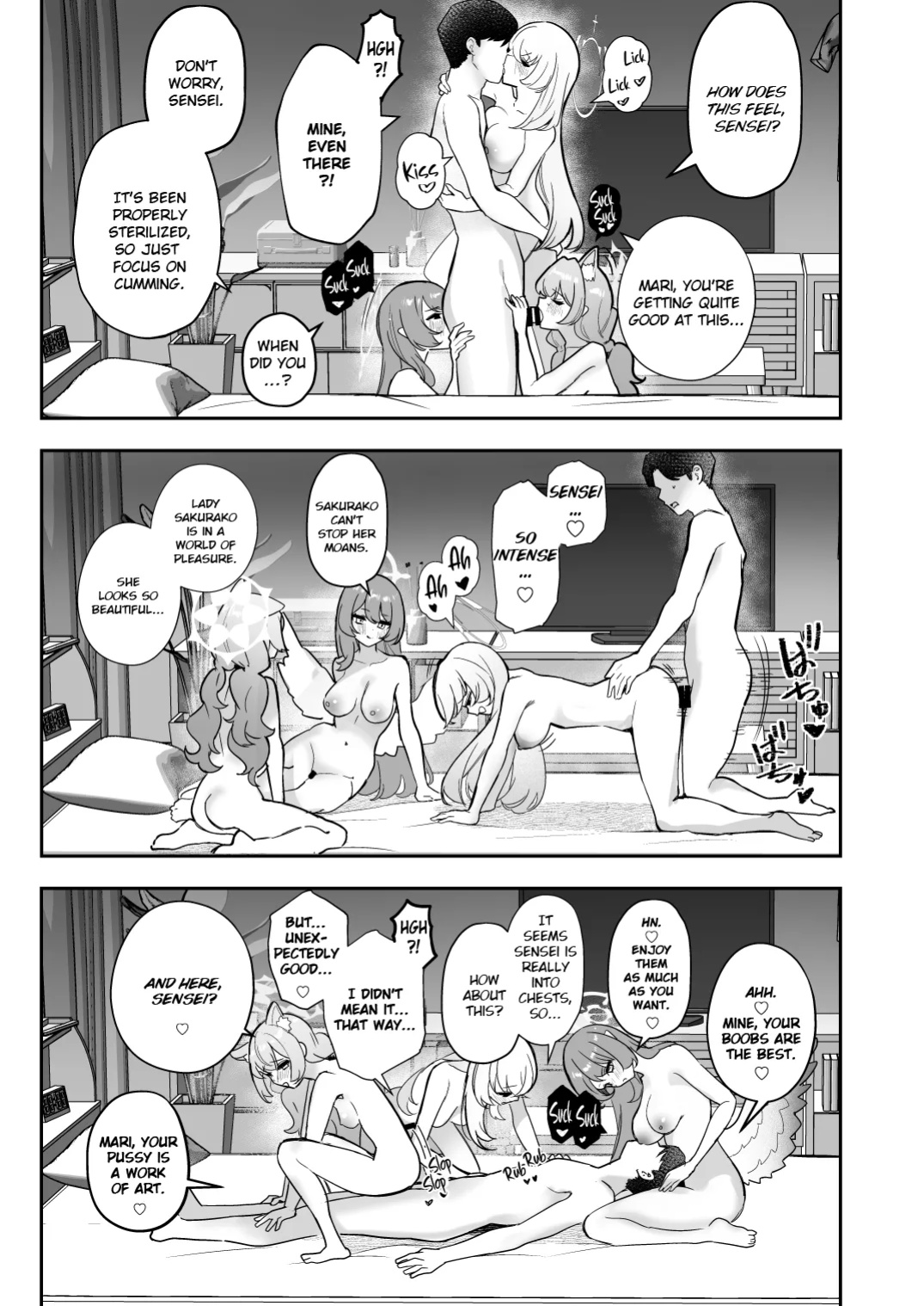 [N7747, MASKDO (Isegawa Yasutaka, Masco)] Dokidoki Idol Lesson (Blue Archive) [Literally Starving]