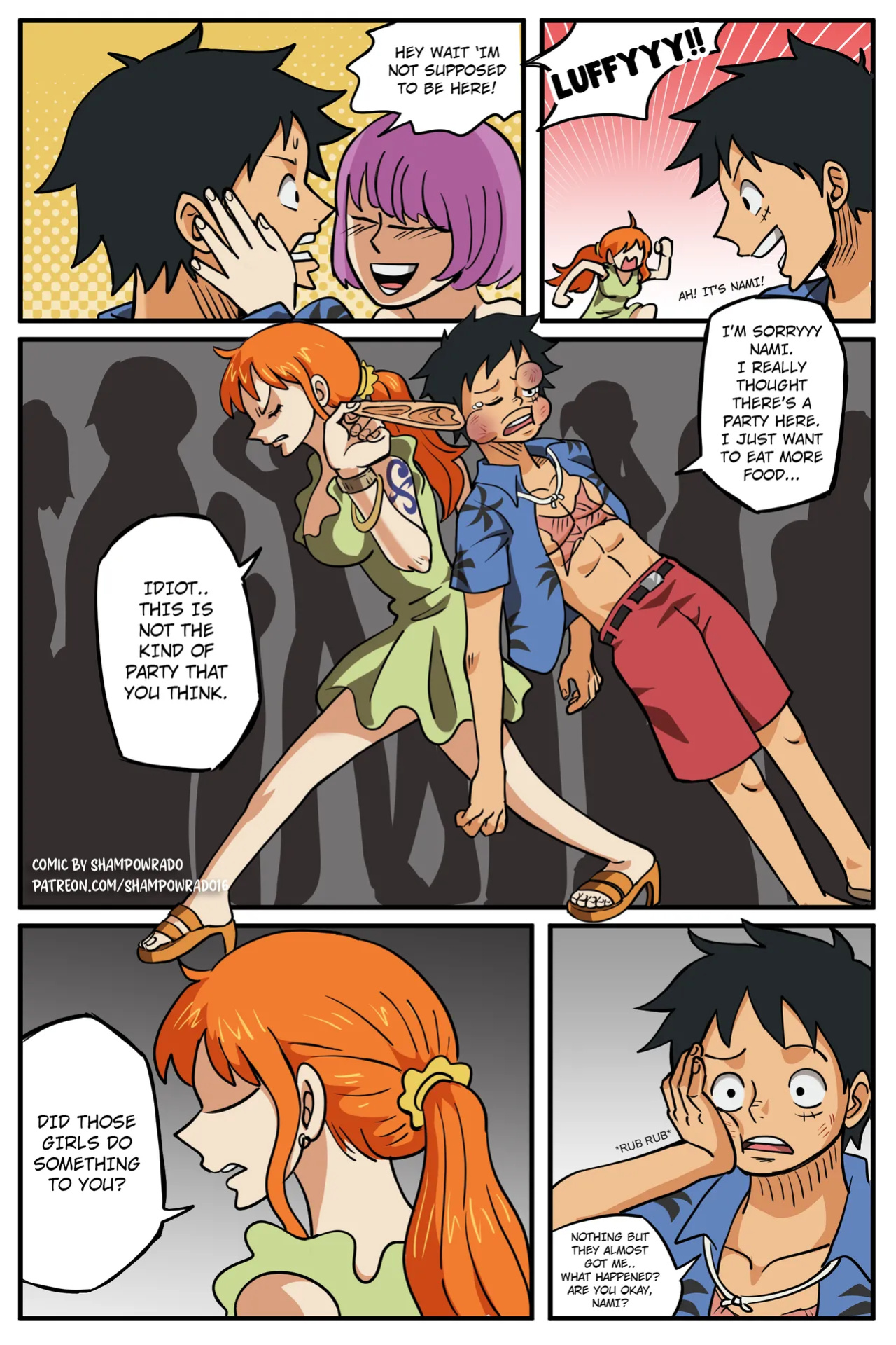 [Shampowrado] Realization Luffy x Nami (One Piece)