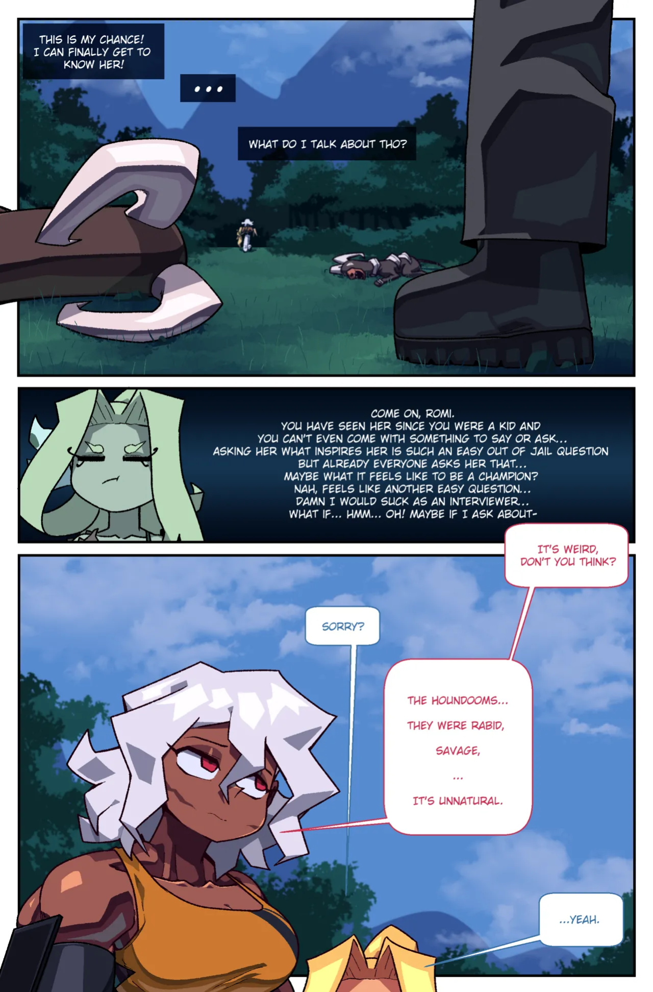 [Cuchuflin] Bug bite: Chapter 5, Roads (Pokemon)