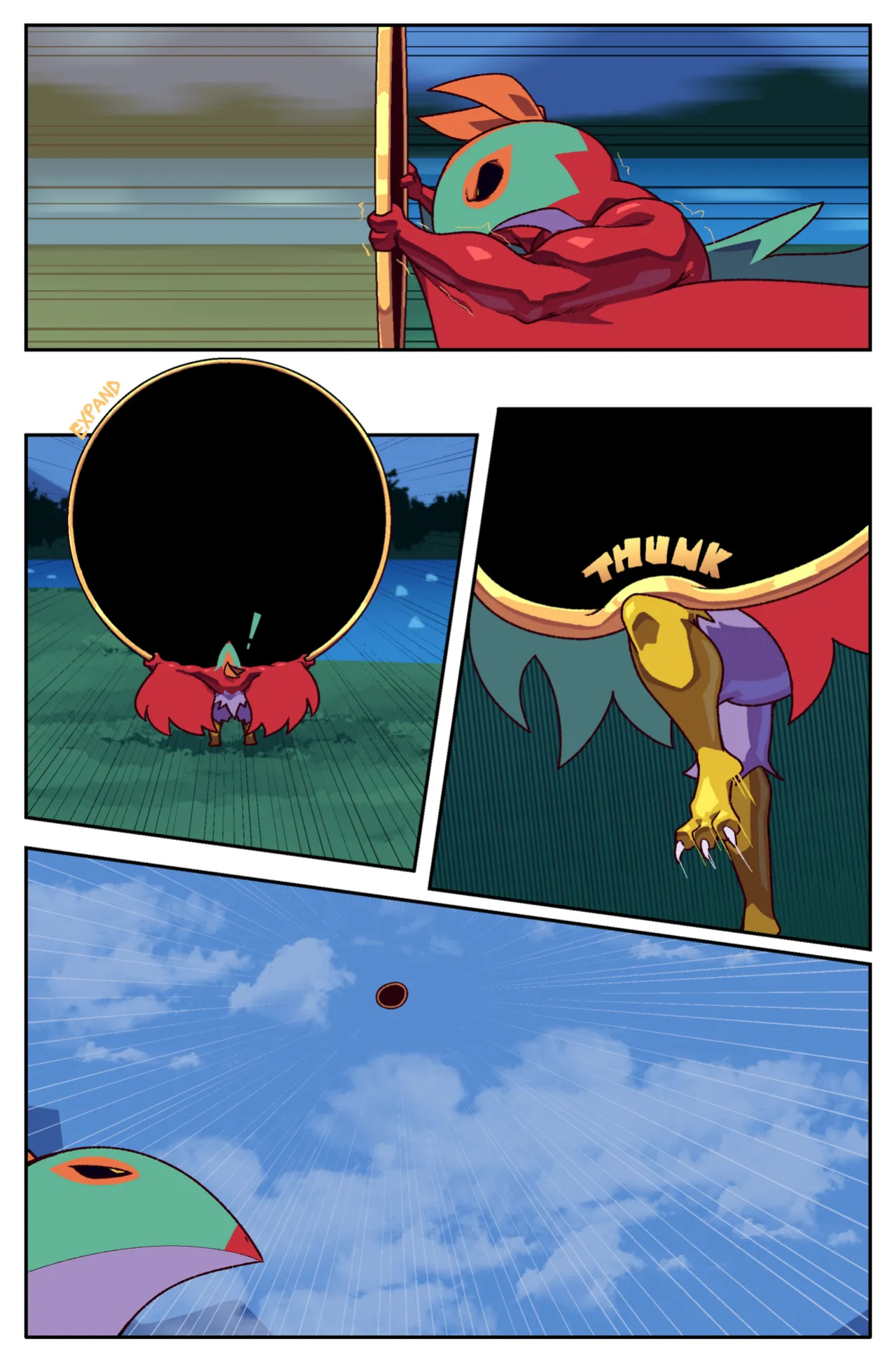 [Cuchuflin] Bug bite: Chapter 5, Roads (Pokemon)