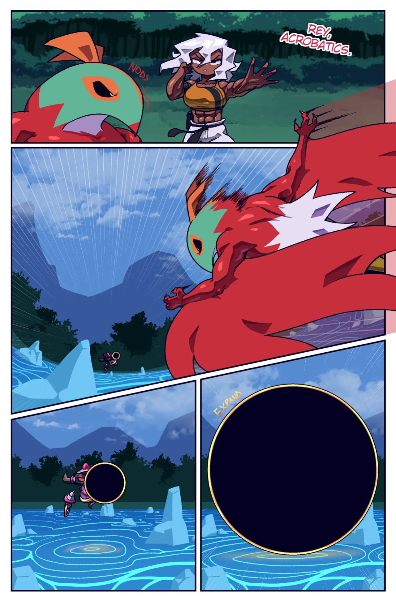 [Cuchuflin] Bug bite: Chapter 5, Roads (Pokemon)
