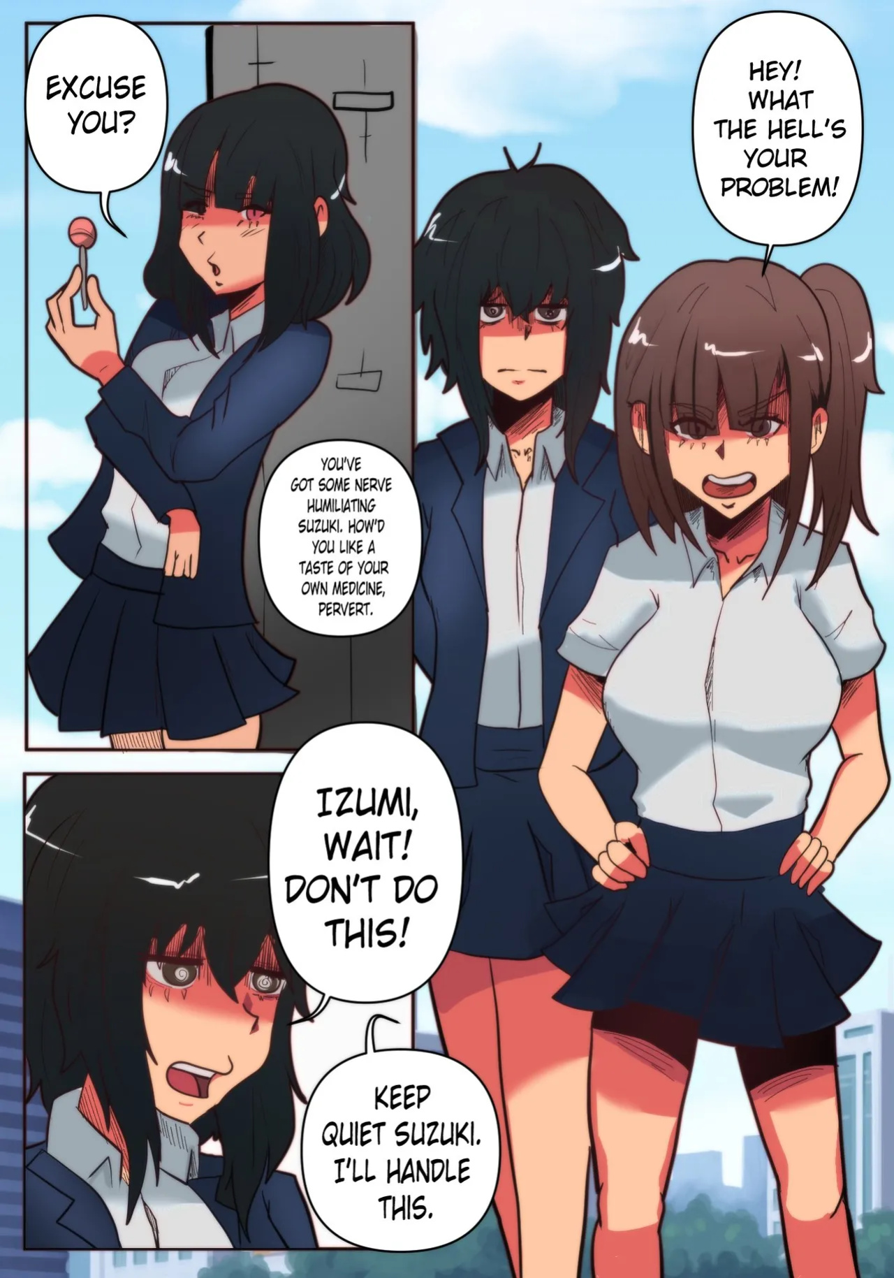 [SadBunners] It Was an Accident! / Izumi is Over Confident / Settling the Debt / Paying the Debts
