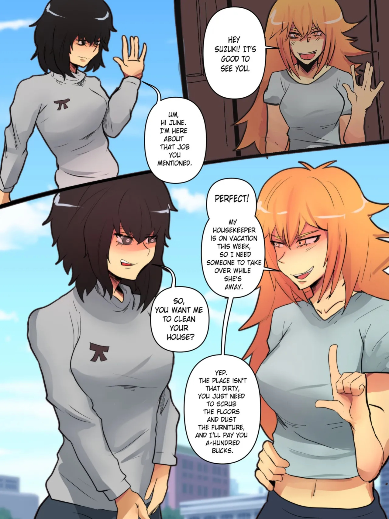 [SadBunners] It Was an Accident! / Izumi is Over Confident / Settling the Debt / Paying the Debts