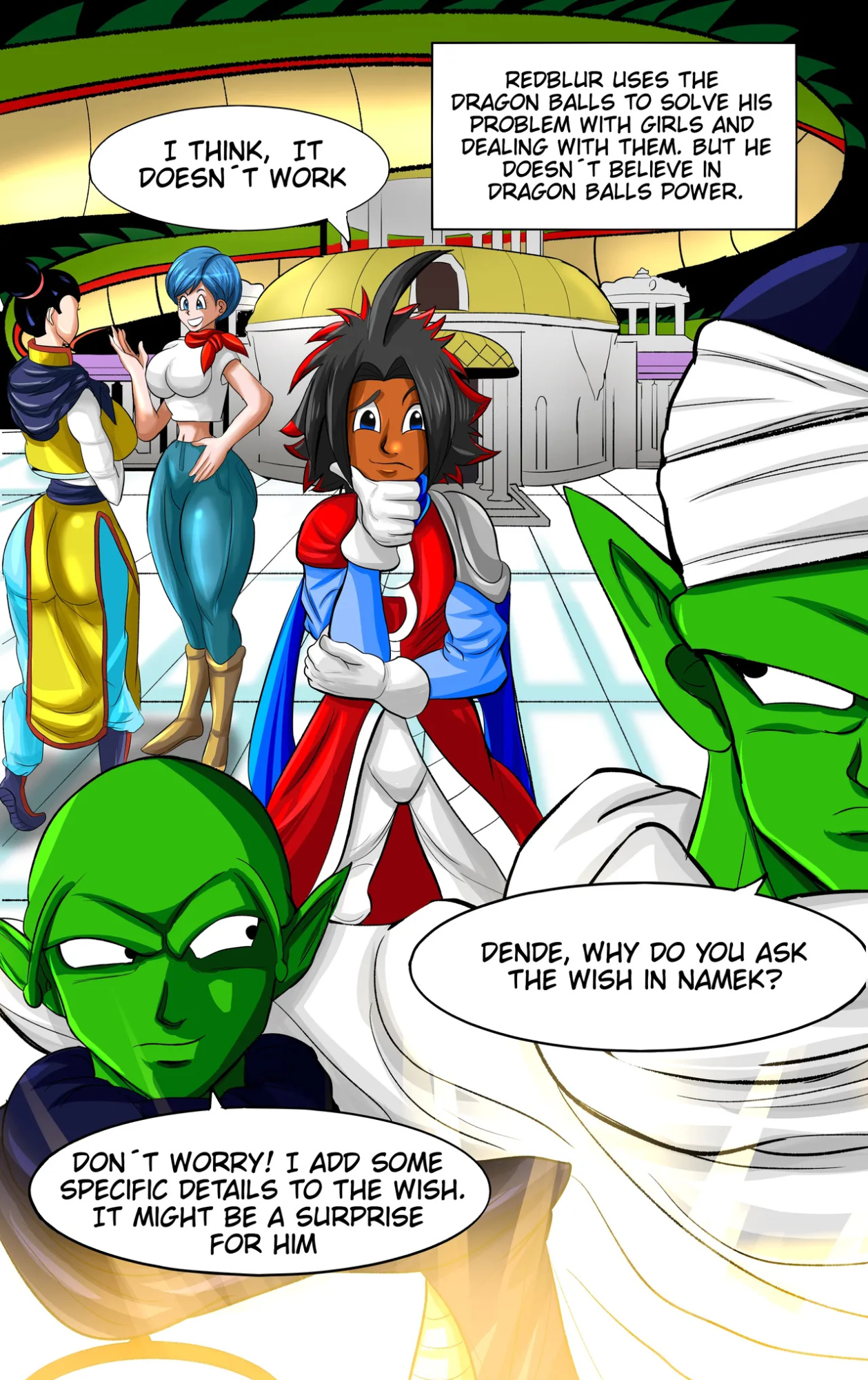 [GuyVanity] Redblur's Wish (Dragon Ball Super)