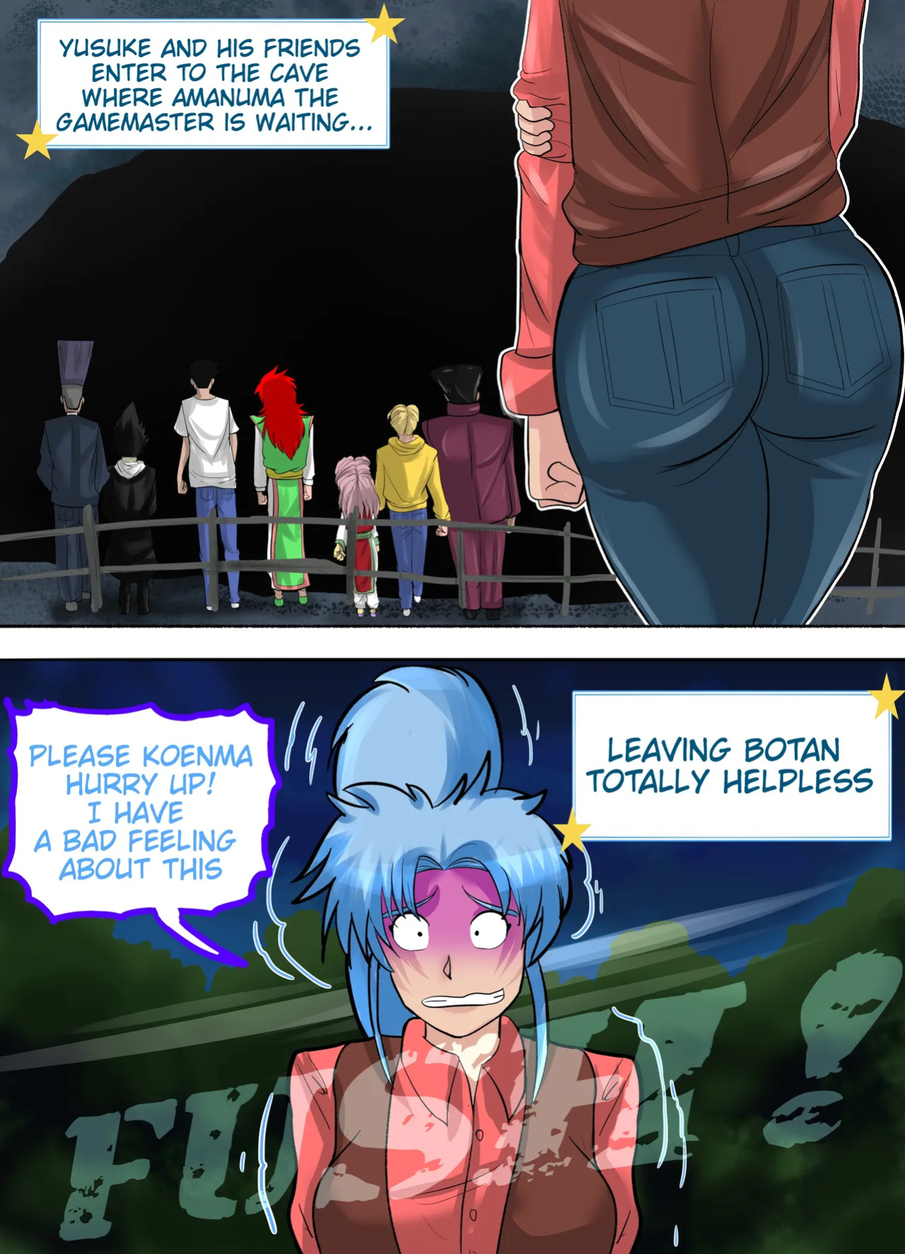 [GuyVanity] Botan at trouble (Yu Yu Hakusho)