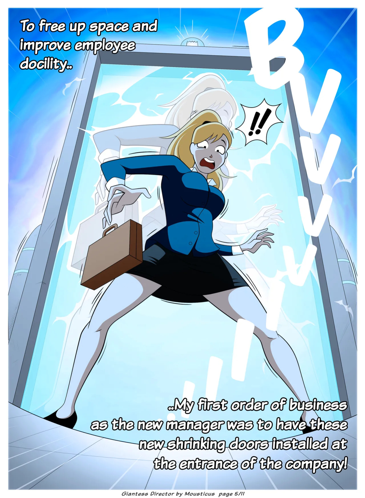 [Mousticus] Giantess Director (MiniComic)