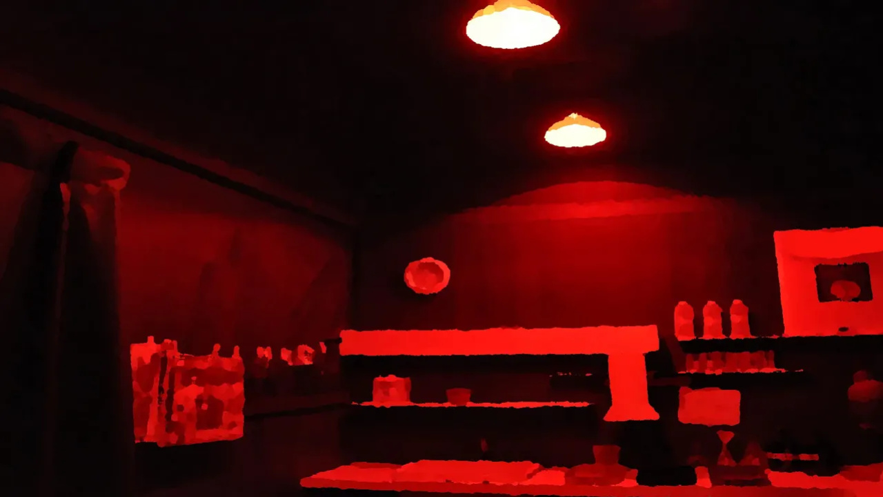 The smoke room