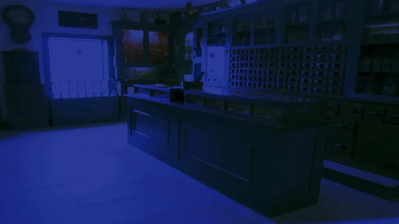 The smoke room