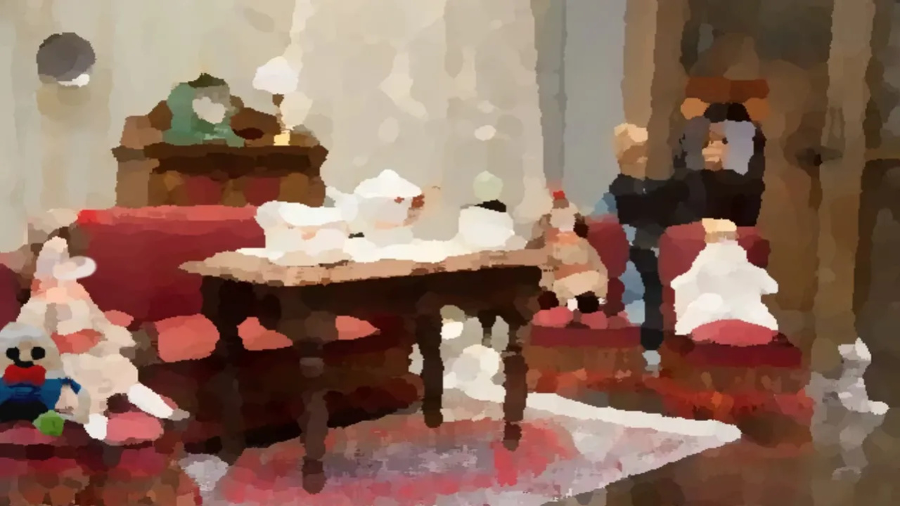 The smoke room