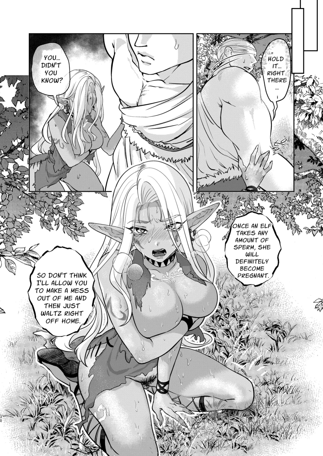 [Shishimusha (Inobuta)] The Dark Elf can't Resist [Apricot Jam]