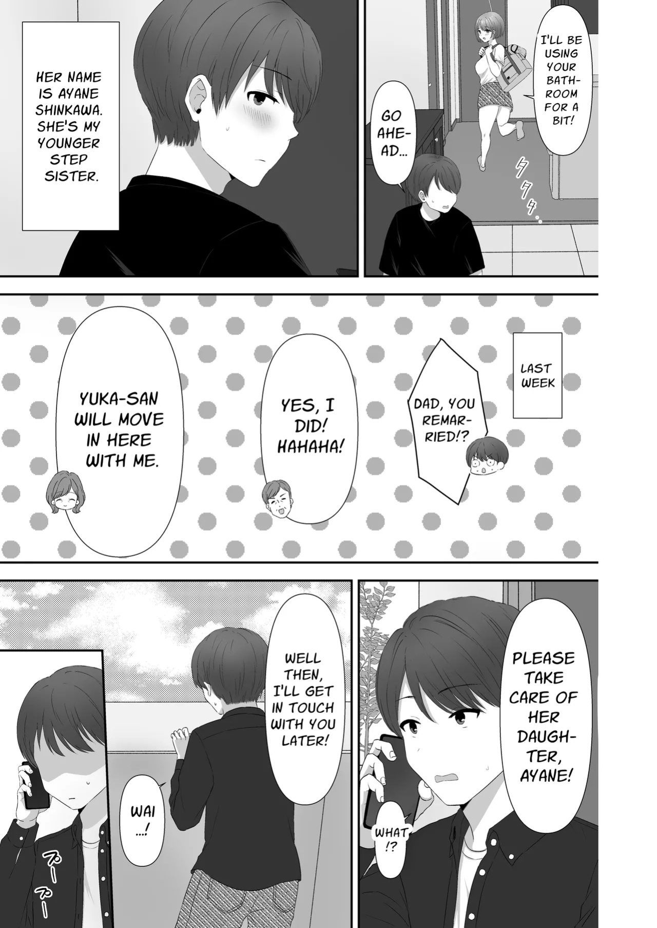 [Momo no Tane (Momoi)] I Can't Resist The Temptation Of My Busty Step-Sister [maple]