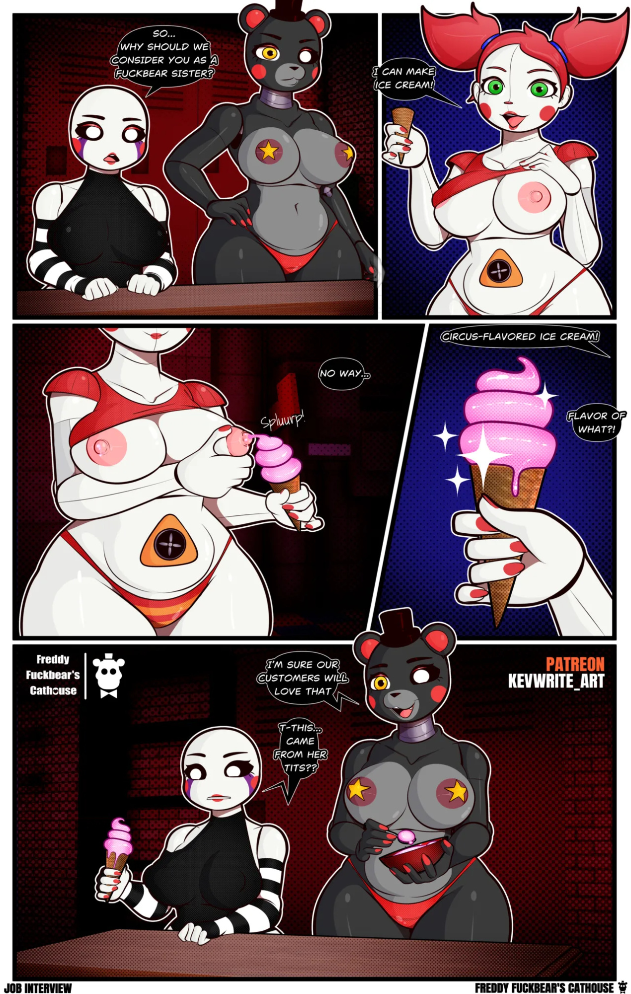 [KevWrite] Comic Strips (Five Nights at Freddy's)