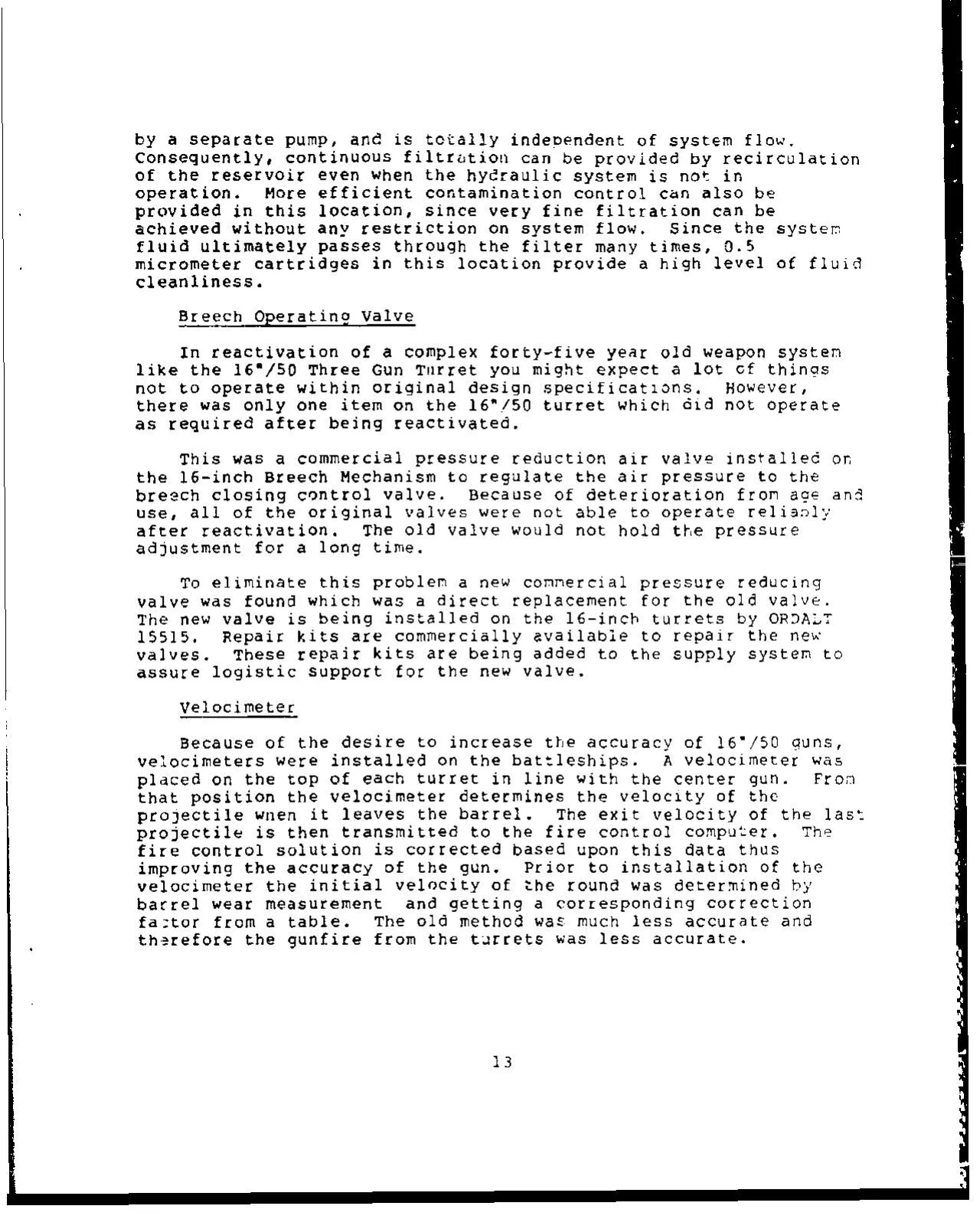 Reactivating the16in-guns for Iowa Class battleships in 1980s