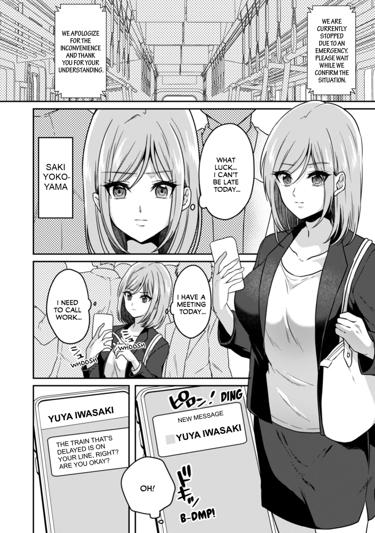 [Kinagi Rea] Manin Densha de Shikkin Sunzen!? Chikan Danshi no Ijiwaru na Yubi de Ikasare Tsuzuketa OL | Almost Pissing on a Crowded Train?! #1-16