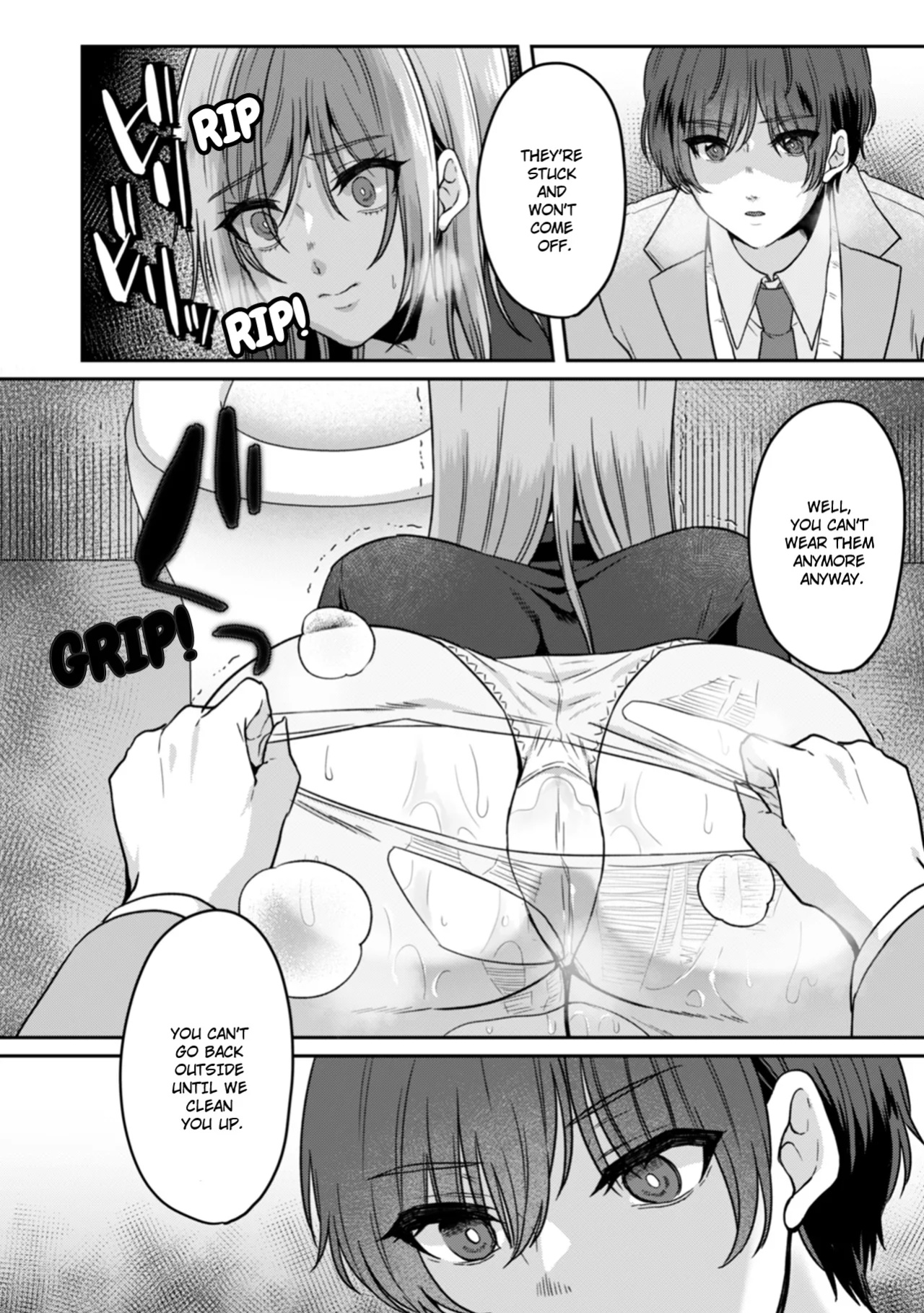 [Kinagi Rea] Manin Densha de Shikkin Sunzen!? Chikan Danshi no Ijiwaru na Yubi de Ikasare Tsuzuketa OL | Almost Pissing on a Crowded Train?! #1-16