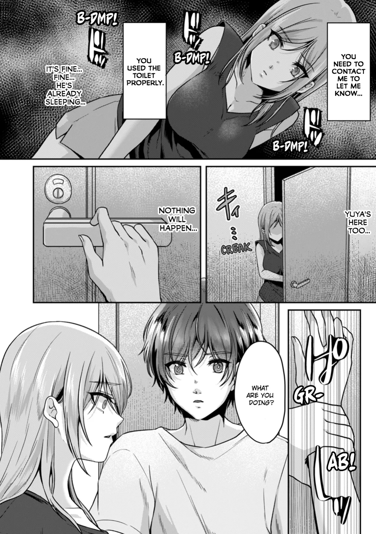 [Kinagi Rea] Manin Densha de Shikkin Sunzen!? Chikan Danshi no Ijiwaru na Yubi de Ikasare Tsuzuketa OL | Almost Pissing on a Crowded Train?! #1-16