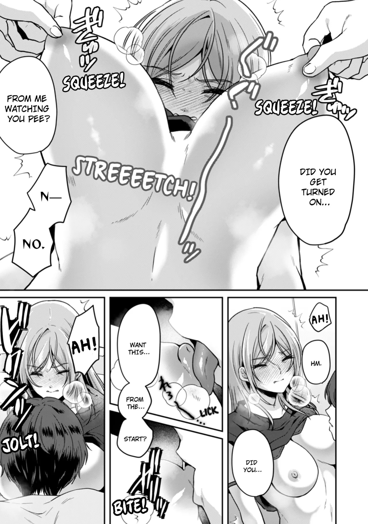 [Kinagi Rea] Manin Densha de Shikkin Sunzen!? Chikan Danshi no Ijiwaru na Yubi de Ikasare Tsuzuketa OL | Almost Pissing on a Crowded Train?! #1-16