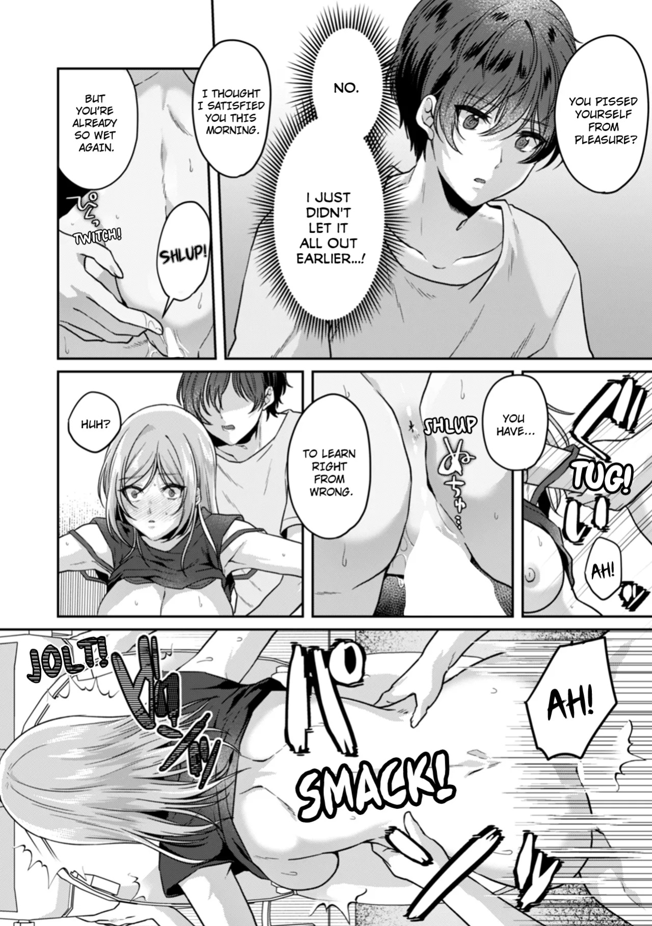 [Kinagi Rea] Manin Densha de Shikkin Sunzen!? Chikan Danshi no Ijiwaru na Yubi de Ikasare Tsuzuketa OL | Almost Pissing on a Crowded Train?! #1-16