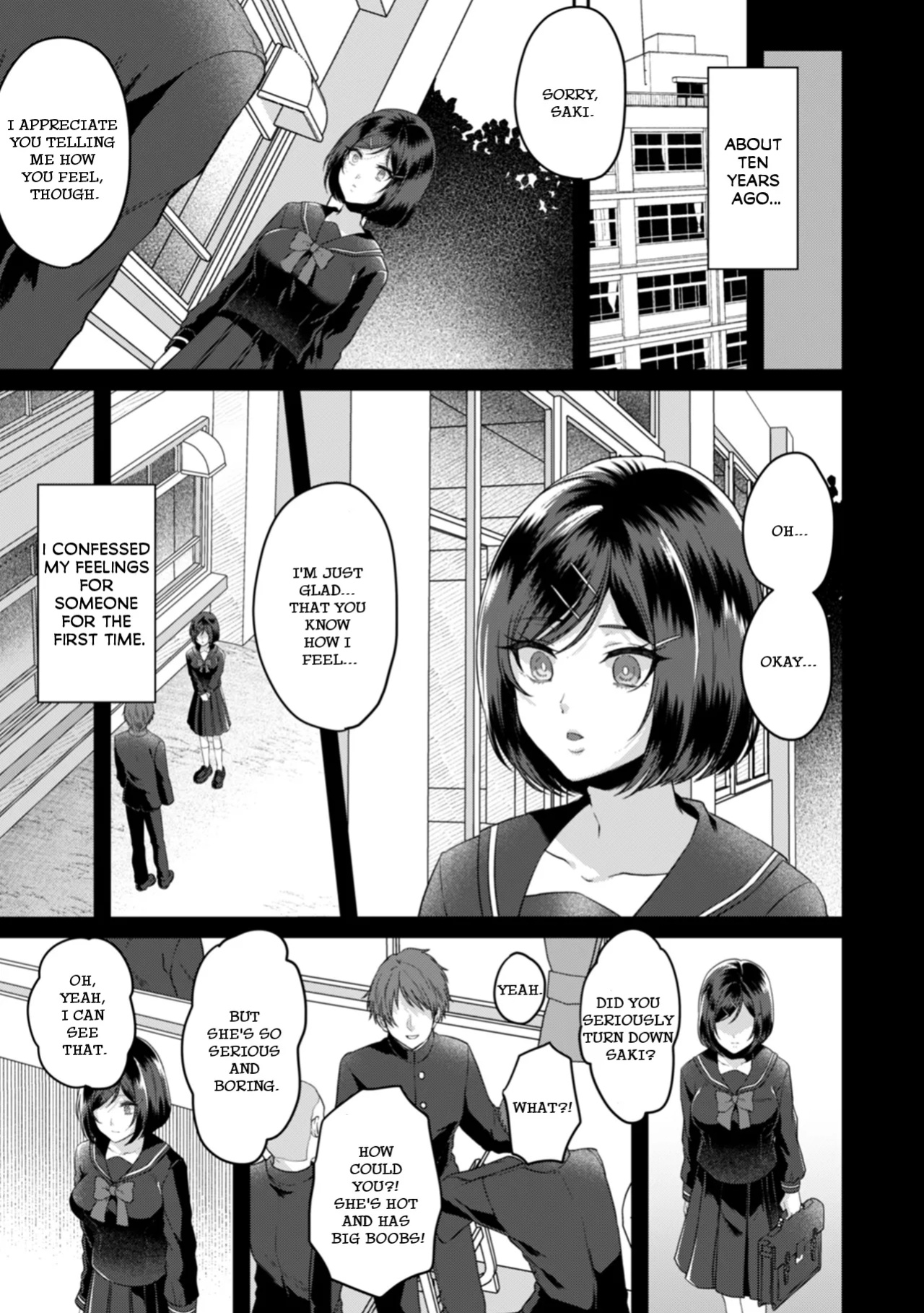 [Kinagi Rea] Manin Densha de Shikkin Sunzen!? Chikan Danshi no Ijiwaru na Yubi de Ikasare Tsuzuketa OL | Almost Pissing on a Crowded Train?! #1-16