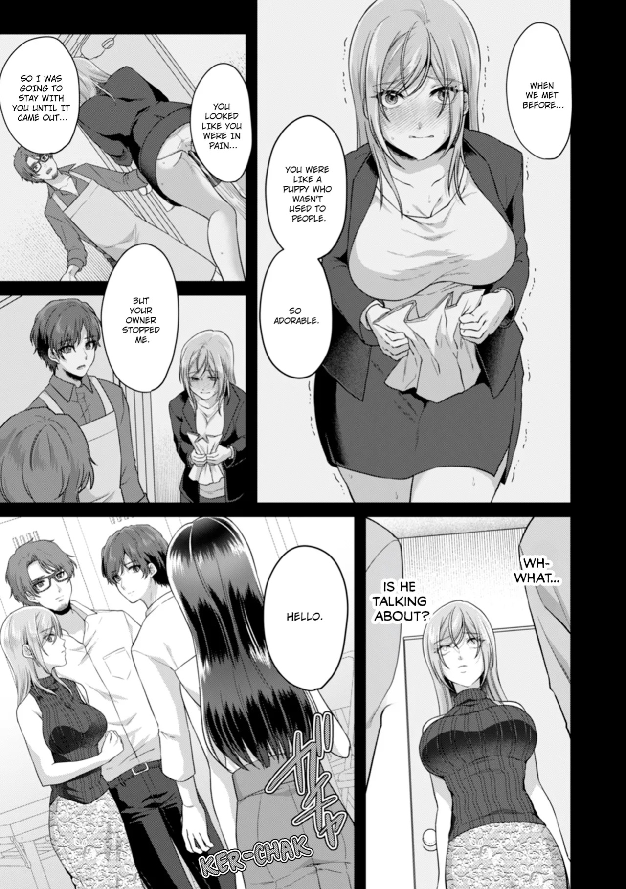 [Kinagi Rea] Manin Densha de Shikkin Sunzen!? Chikan Danshi no Ijiwaru na Yubi de Ikasare Tsuzuketa OL | Almost Pissing on a Crowded Train?! #1-16