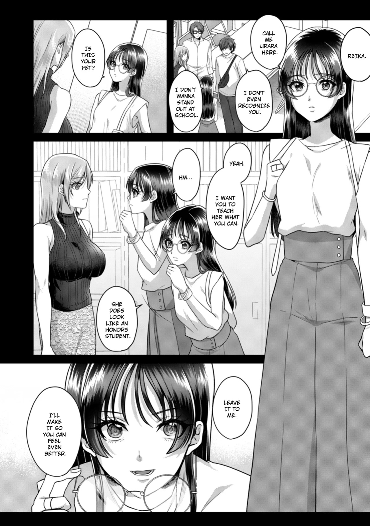 [Kinagi Rea] Manin Densha de Shikkin Sunzen!? Chikan Danshi no Ijiwaru na Yubi de Ikasare Tsuzuketa OL | Almost Pissing on a Crowded Train?! #1-16