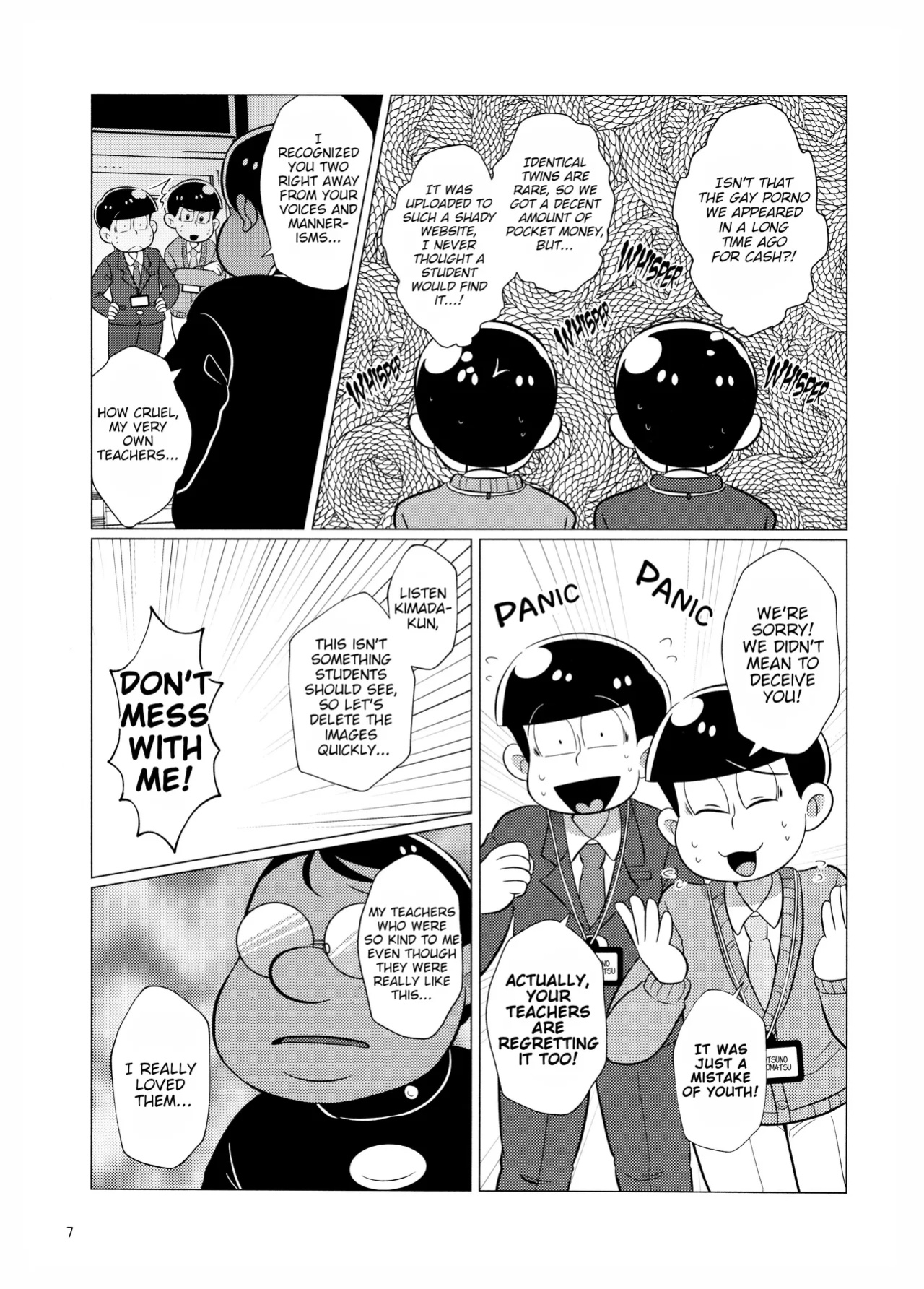 [Usohappyaku (Otori)] Bitch Pig Slave Senseis (Osomatsu-san)