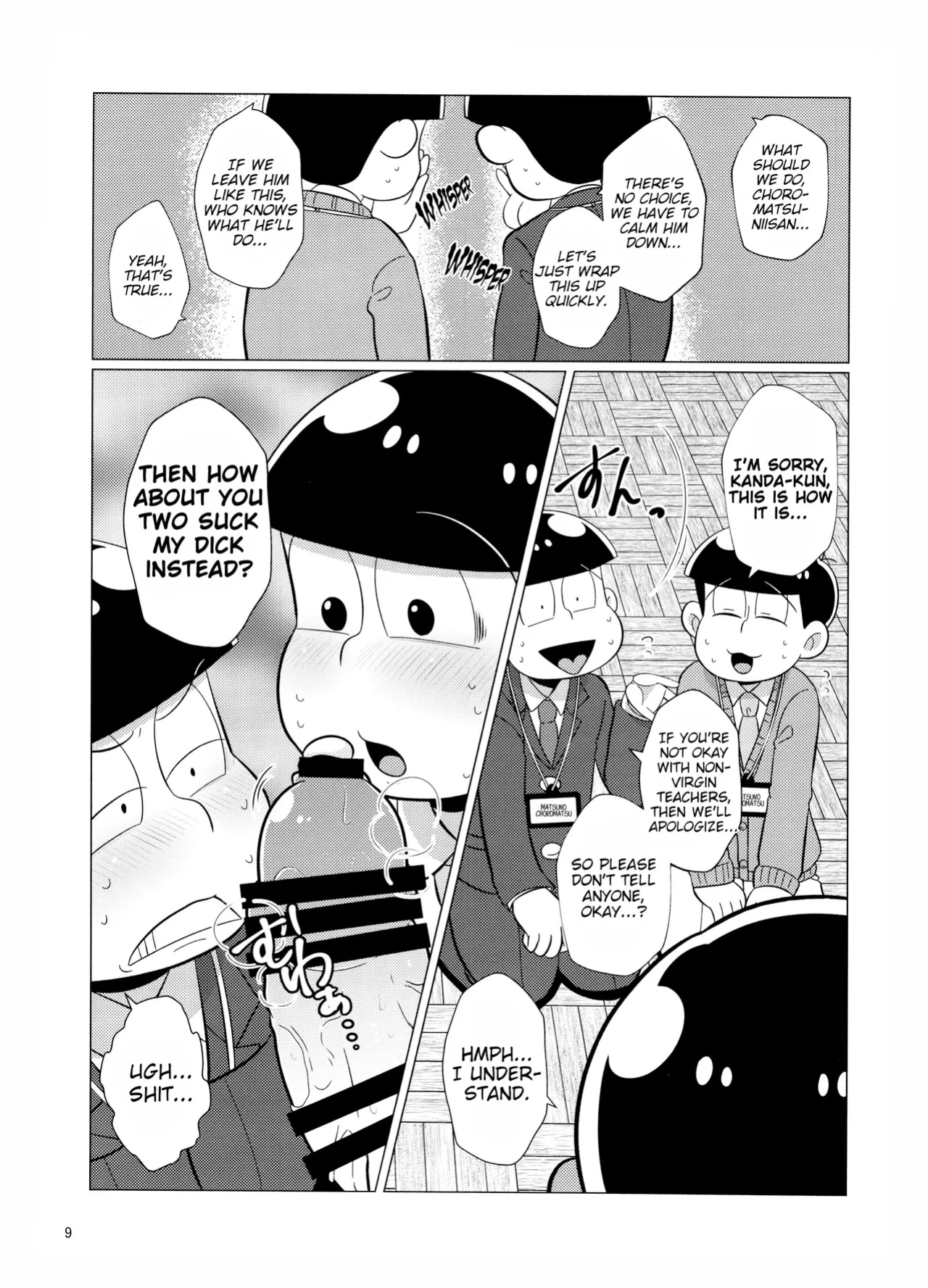 [Usohappyaku (Otori)] Bitch Pig Slave Senseis (Osomatsu-san)