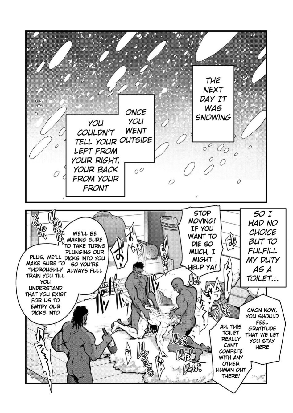 [Seii Daishougun (ITKZ)] Kurotetsu no Yado Seidorei e to Otsu Kenshi | The Black Iron Inn: A Story of a Swordsman Who Becomes a Sex Slave [Eng]