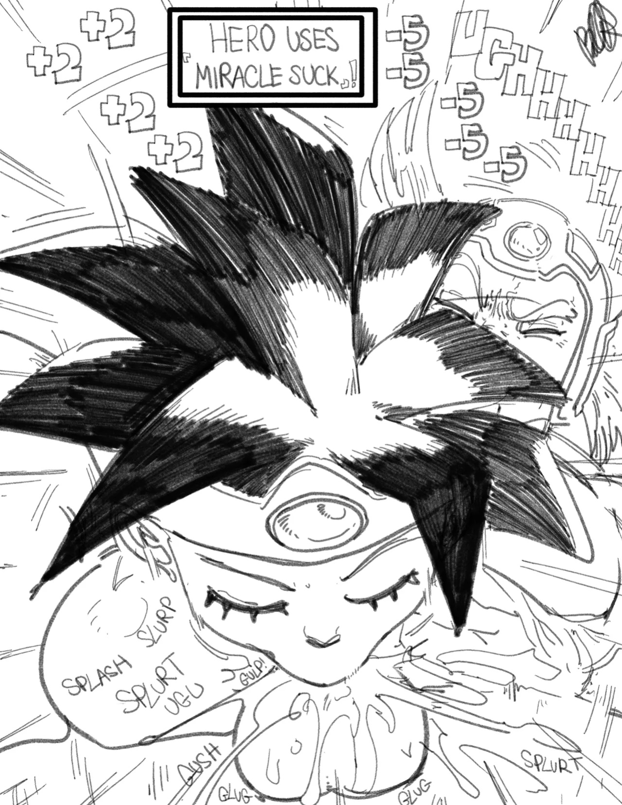 [NotGonnaHoldu] Heroine uses MIRACLE SUCK (Dragon Quest)