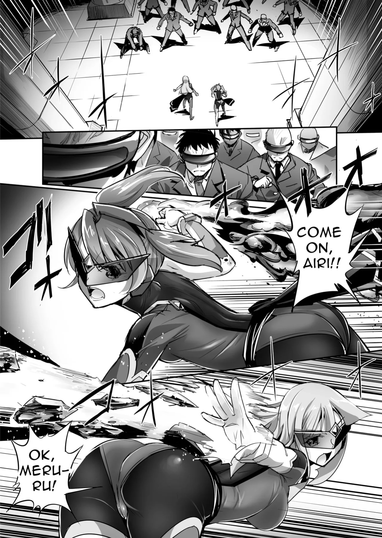 [No Future (Hashioto Ranki, SASAYUKi)] FlameFrost Duo TWIN CURELY ~Yuri Heroines Defeated By Dicks~ 1+2 (DLsite Translation)