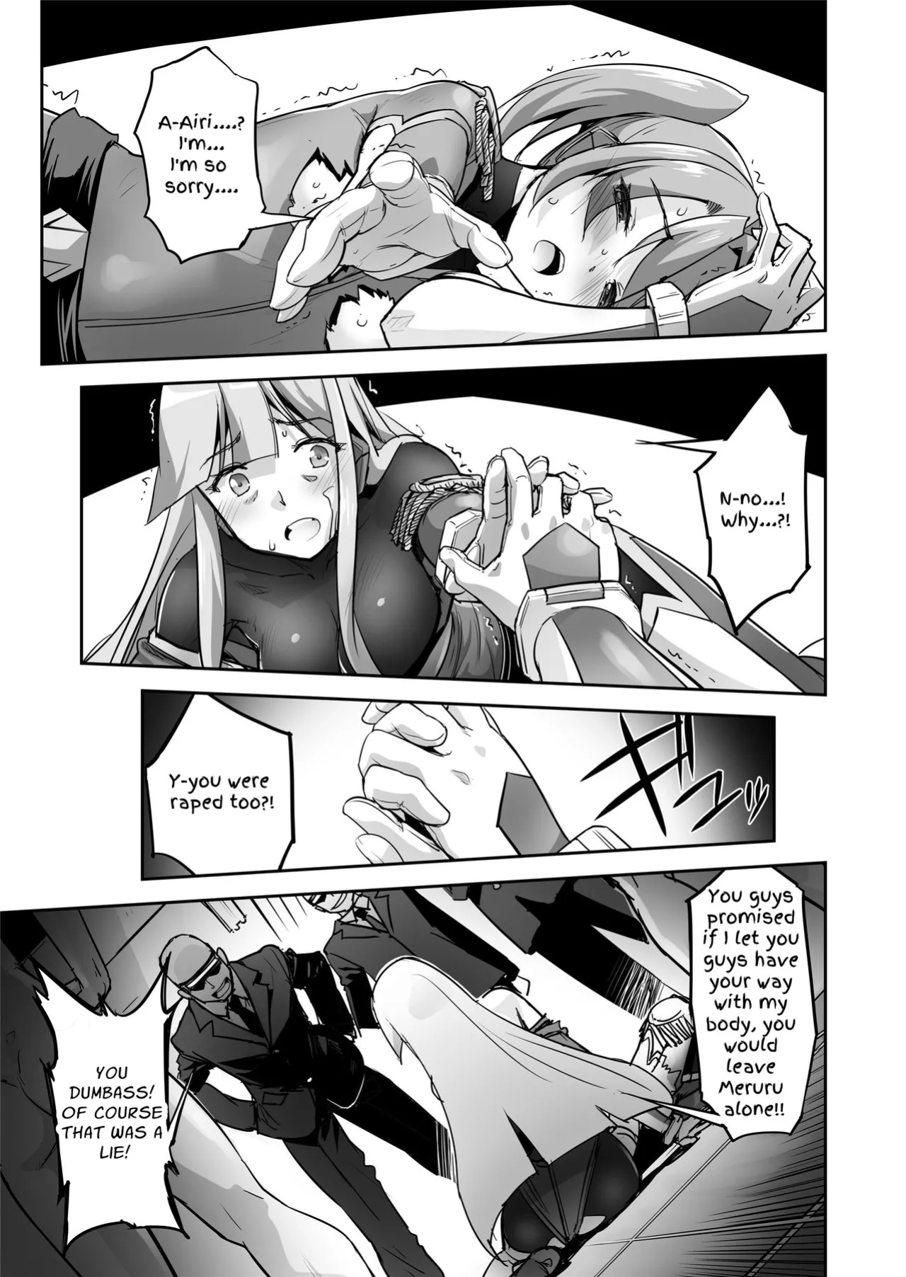 [No Future (Hashioto Ranki, SASAYUKi)] FlameFrost Duo TWIN CURELY ~Yuri Heroines Defeated By Dicks~ 1+2 (DLsite Translation)