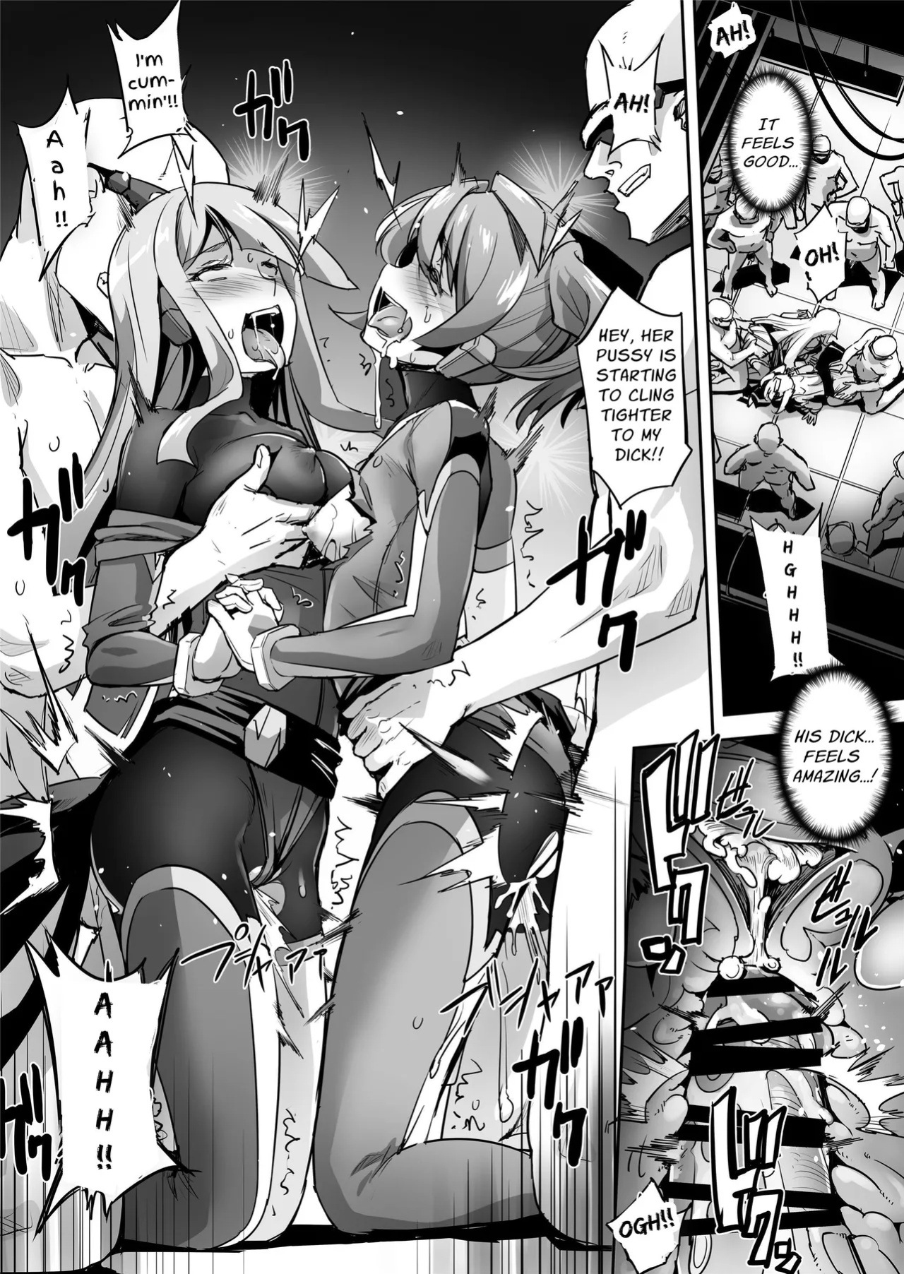 [No Future (Hashioto Ranki, SASAYUKi)] FlameFrost Duo TWIN CURELY ~Yuri Heroines Defeated By Dicks~ 1+2 (DLsite Translation)