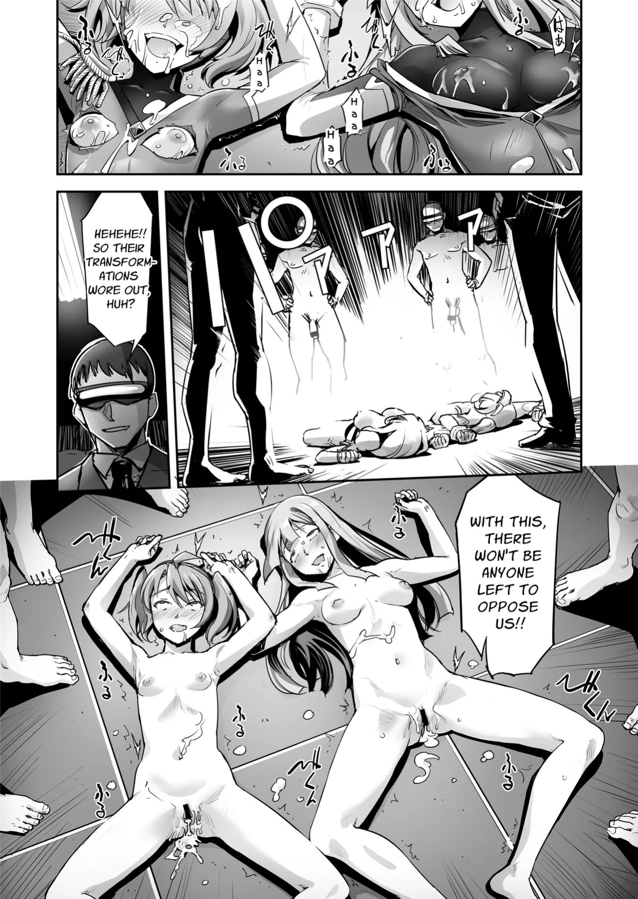 [No Future (Hashioto Ranki, SASAYUKi)] FlameFrost Duo TWIN CURELY ~Yuri Heroines Defeated By Dicks~ 1+2 (DLsite Translation)