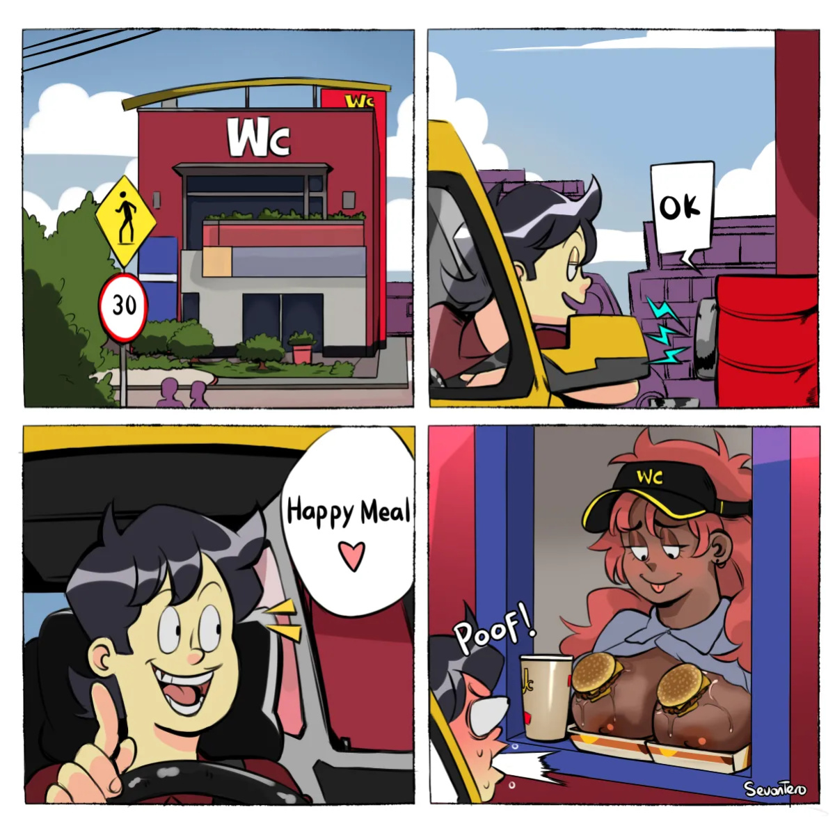 [Sevonteroo] Freaky Stories (Mini-Comics)