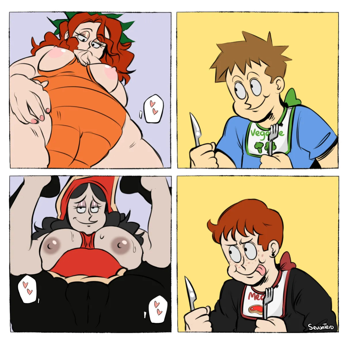 [Sevonteroo] Freaky Stories (Mini-Comics)