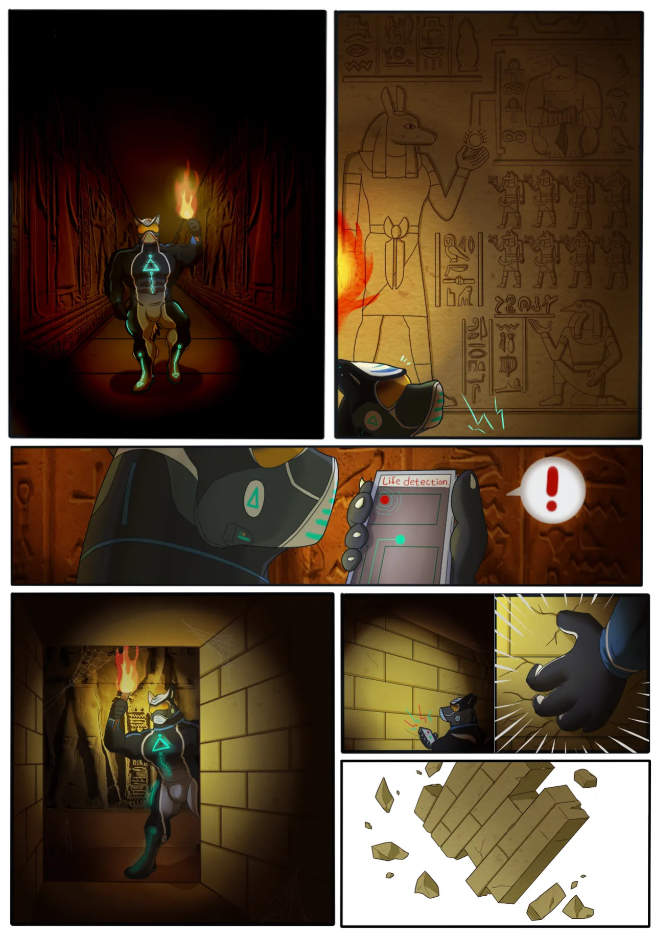 R.ryuu mummy comics