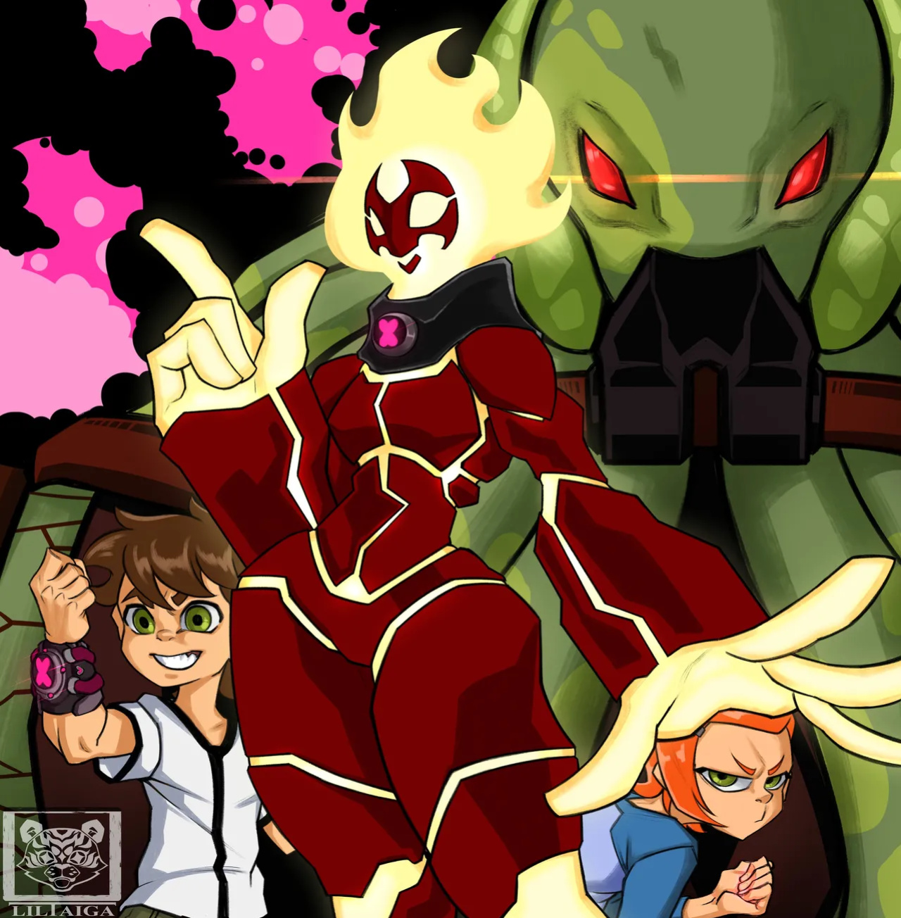 [LilTaiga] time to be a hero ( ͡❛ ᆽ ͡❛)ᕤ (Ben 10)