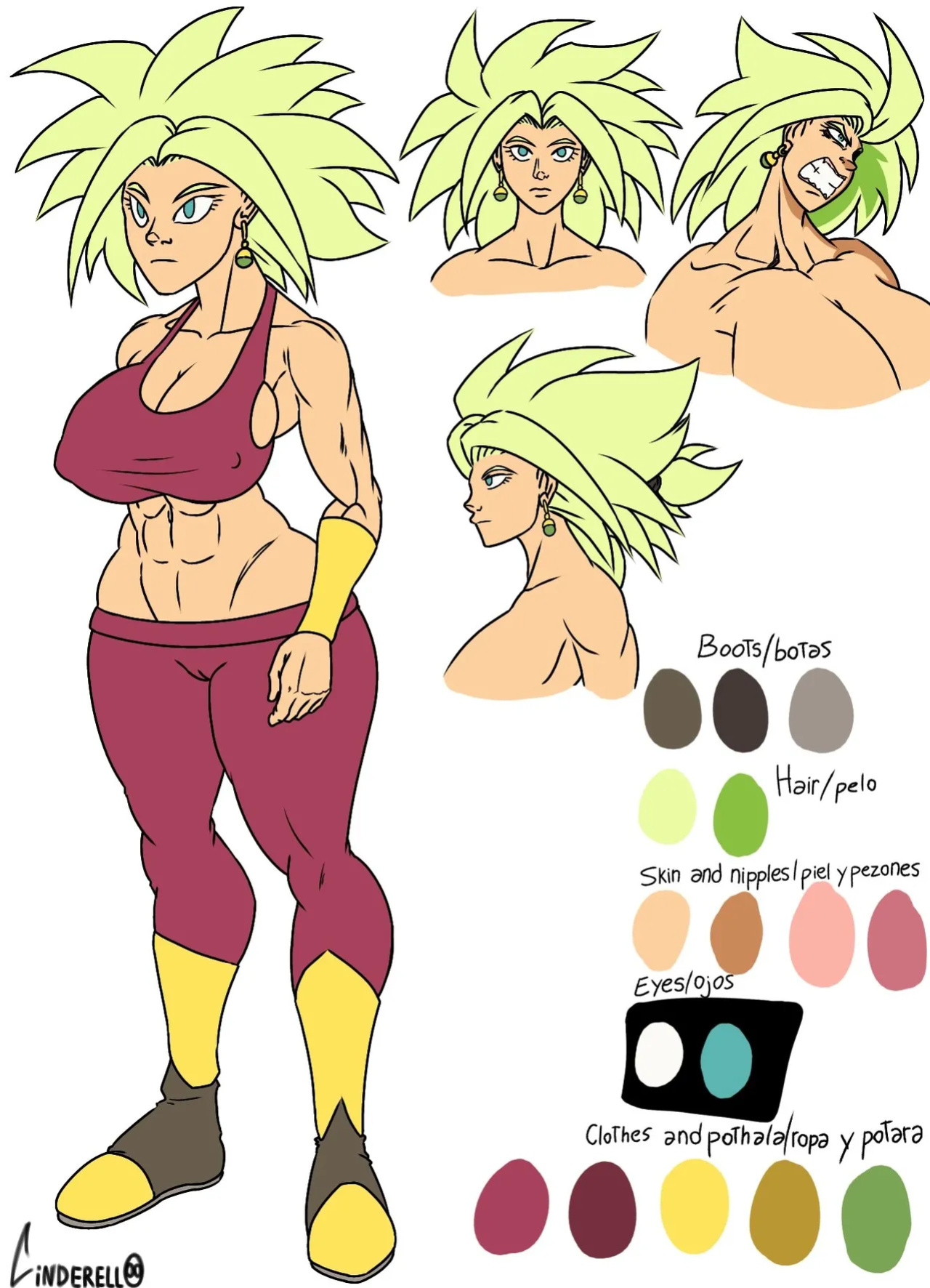 [Cinderell0ppai] Broly vs Kefla (Dragon Ball Super)