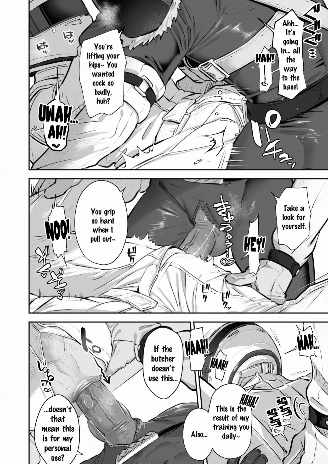 [hatonasi] White Full-Face Helmet Consensual Sex Manga [Rinruririn]