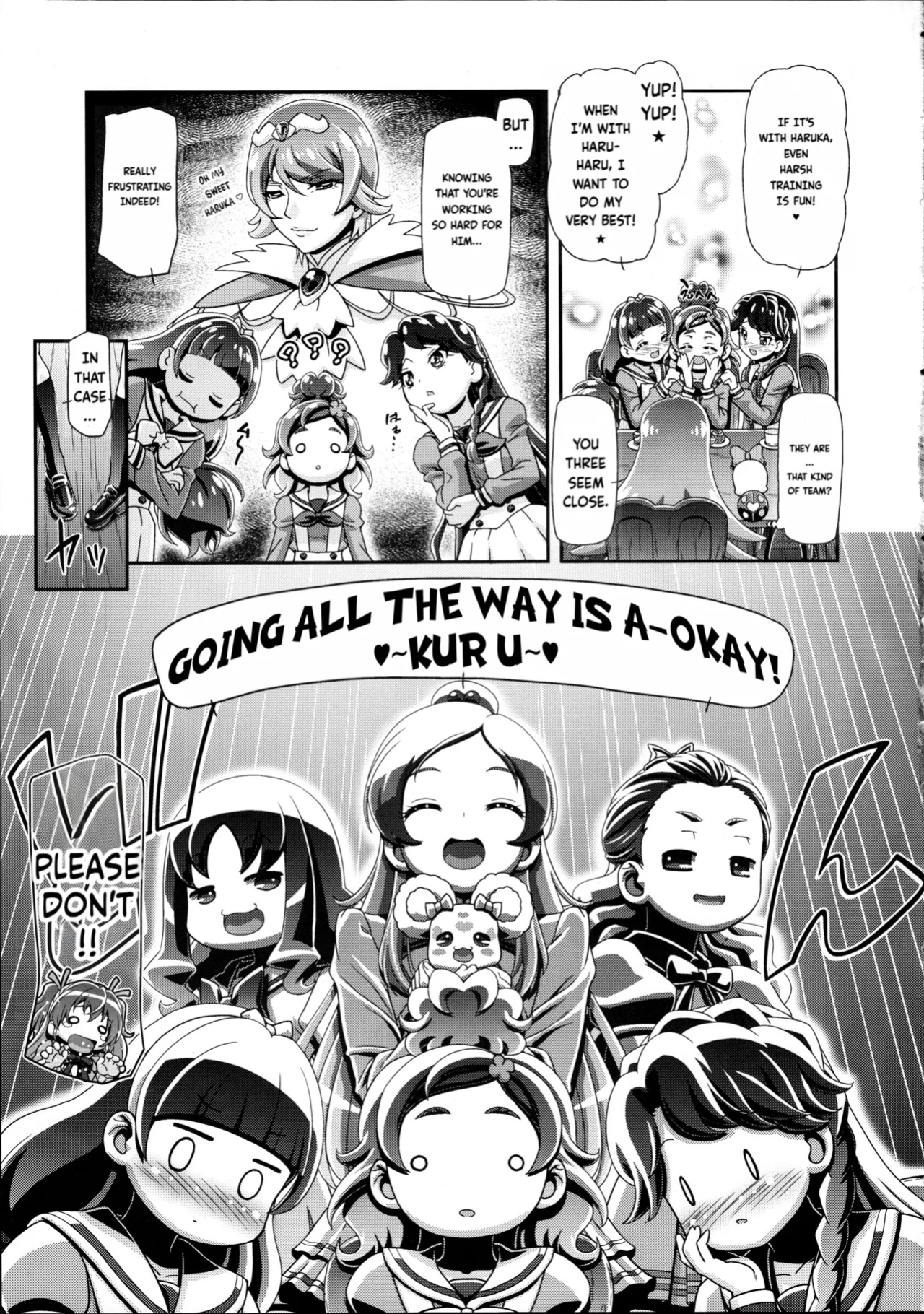 (C88) [Gambler Club (Kousaka Jun)] Princess PuniCure (Go! Princess PreCure) | Magical Girl Futanari Defeat [Fallen Games]