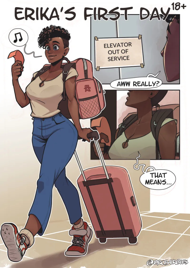 [OrcBarbies] A Special Gobbo College Comic: Erika's First Day
